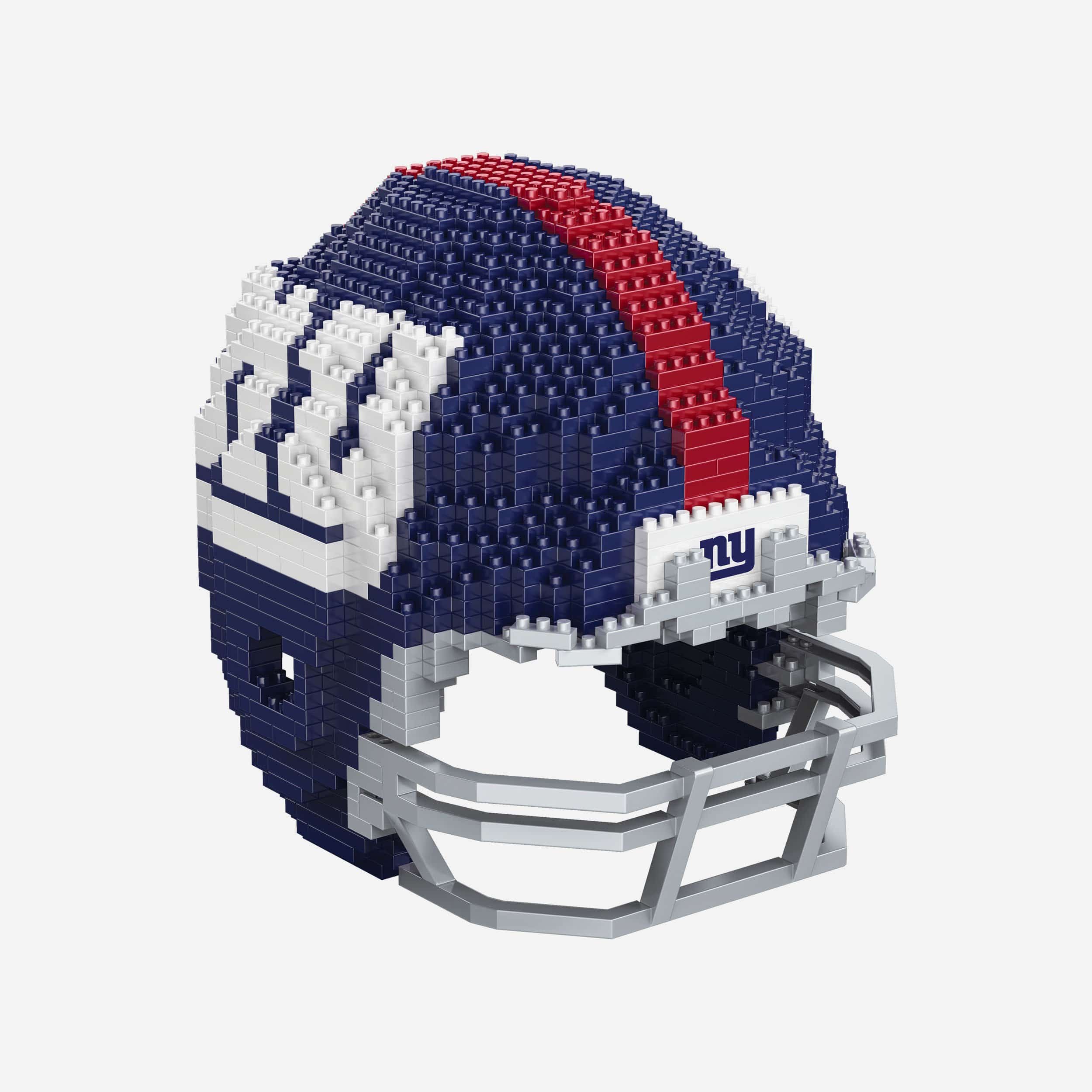 New York Giants Replica BRXLZ Mini Helmet 1 New York Giants Replica BRXLZ Mini Helmet