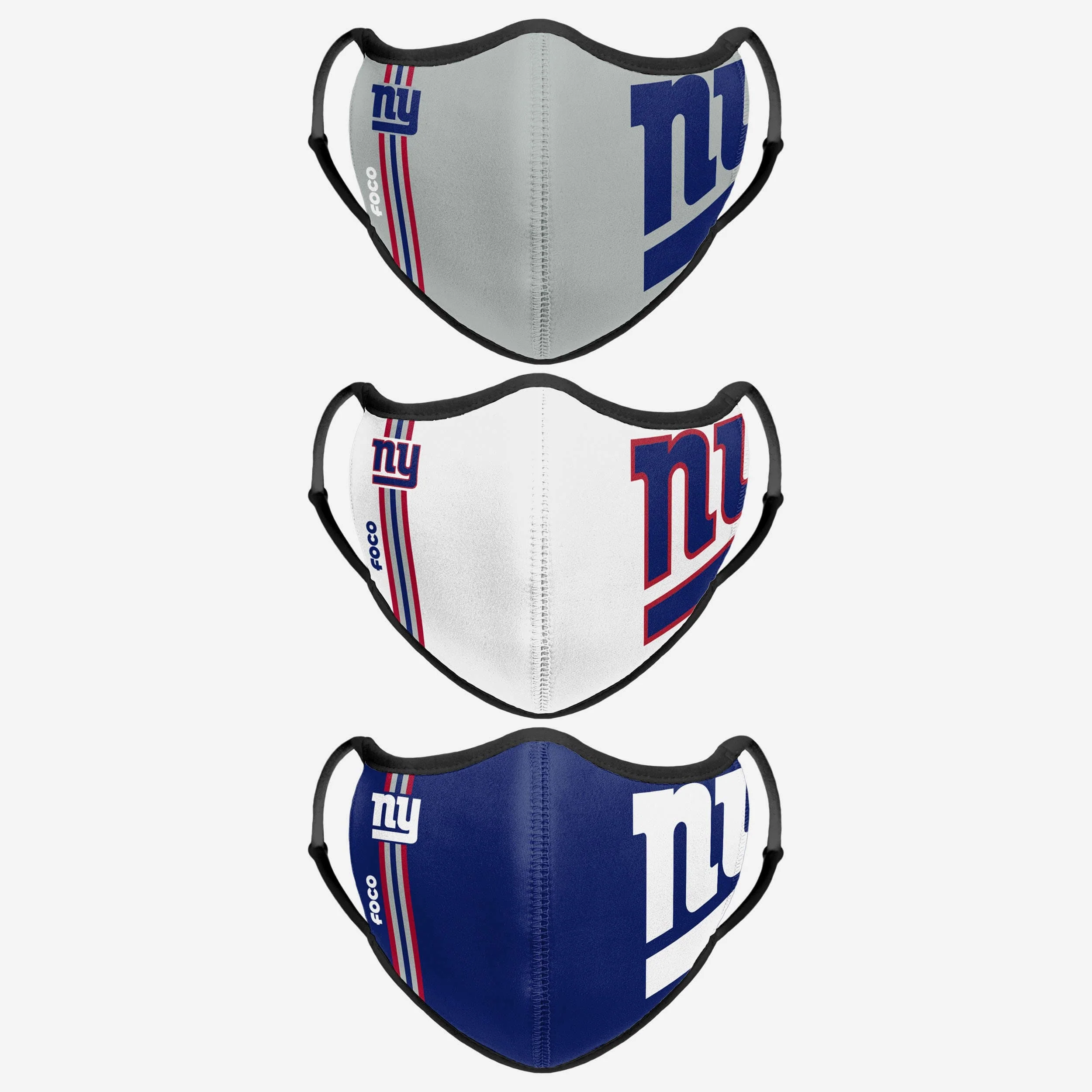 New York Giants Sport 3 Pack Face Cover
