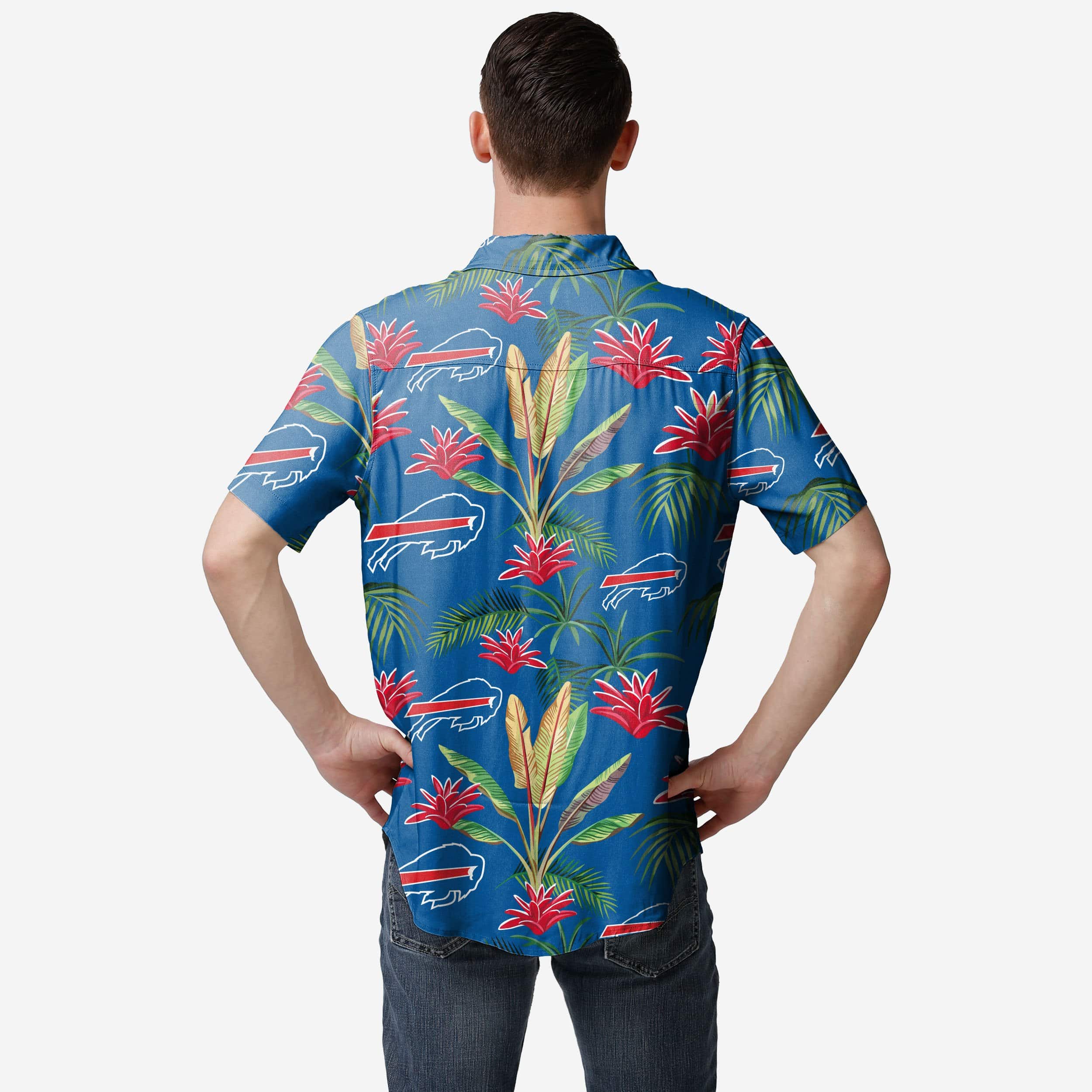 Buffalo Bills Victory Vacay Button Up Shirt 2 Buffalo Bills Victory Vacay Button Up Shirt