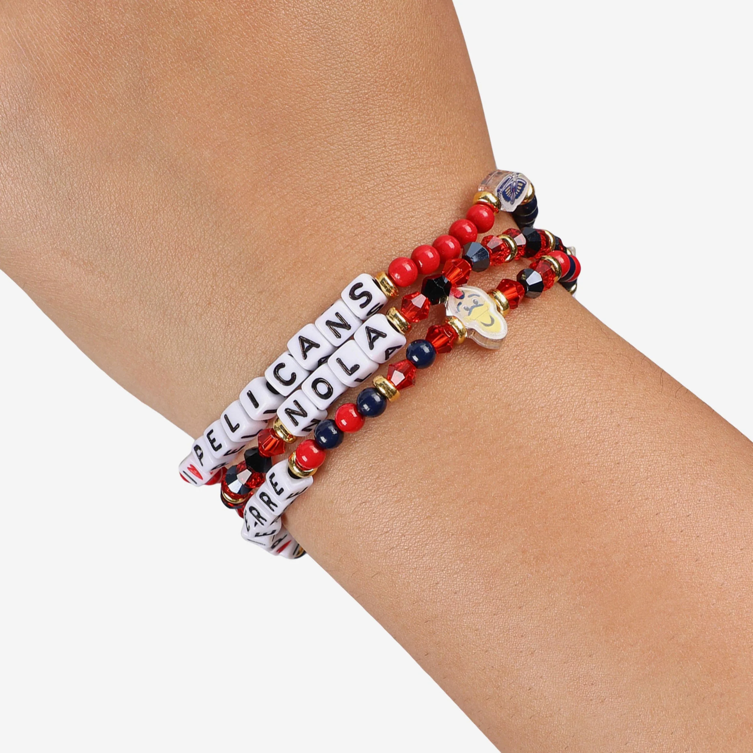 New Orleans Pelicans 3 Pack Friendship Bracelet 4 New Orleans Pelicans 3 Pack Friendship Bracelet