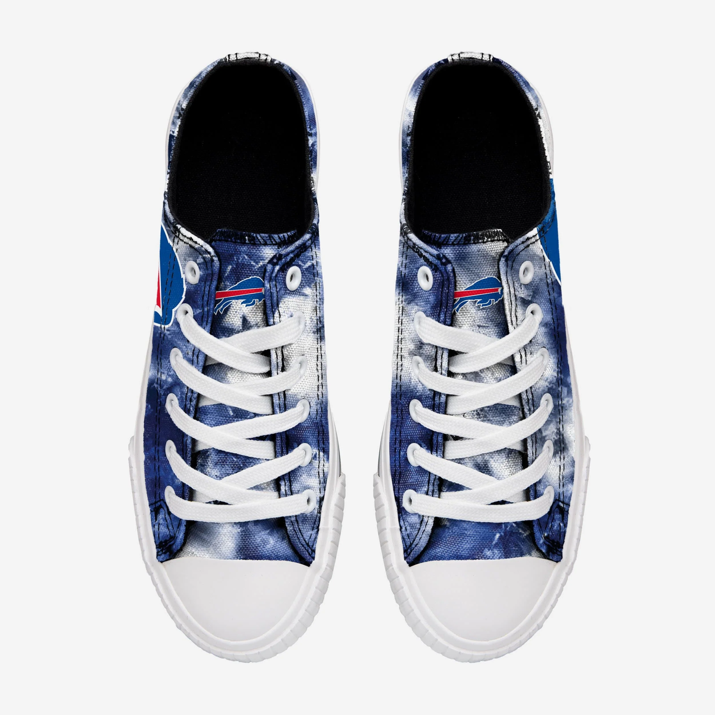 Buffalo Bills Womens Low Top Tie-Dye Canvas Shoe 3 Buffalo Bills Womens Low Top Tie-Dye Canvas Shoe