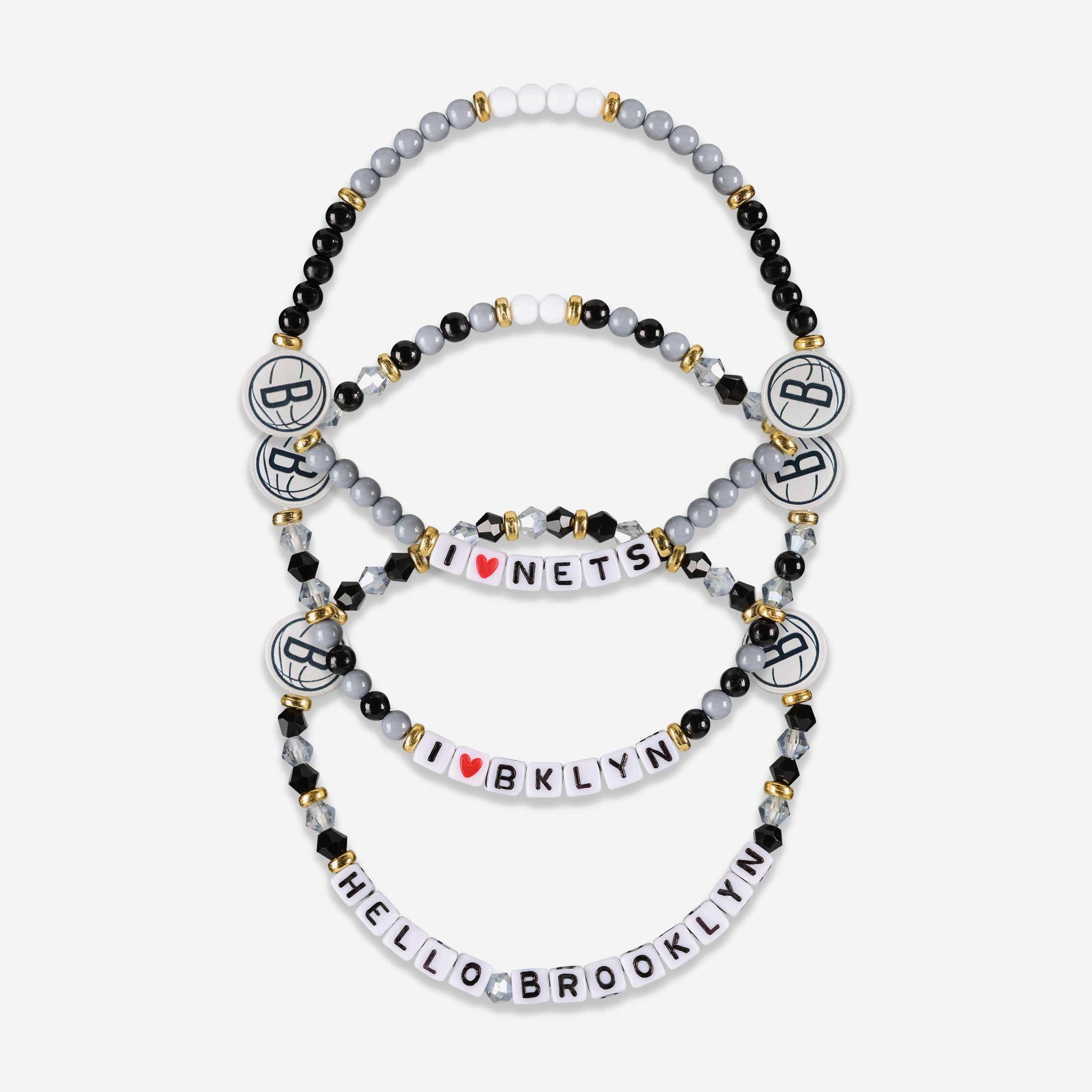 Brooklyn Nets 3 Pack Friendship Bracelet