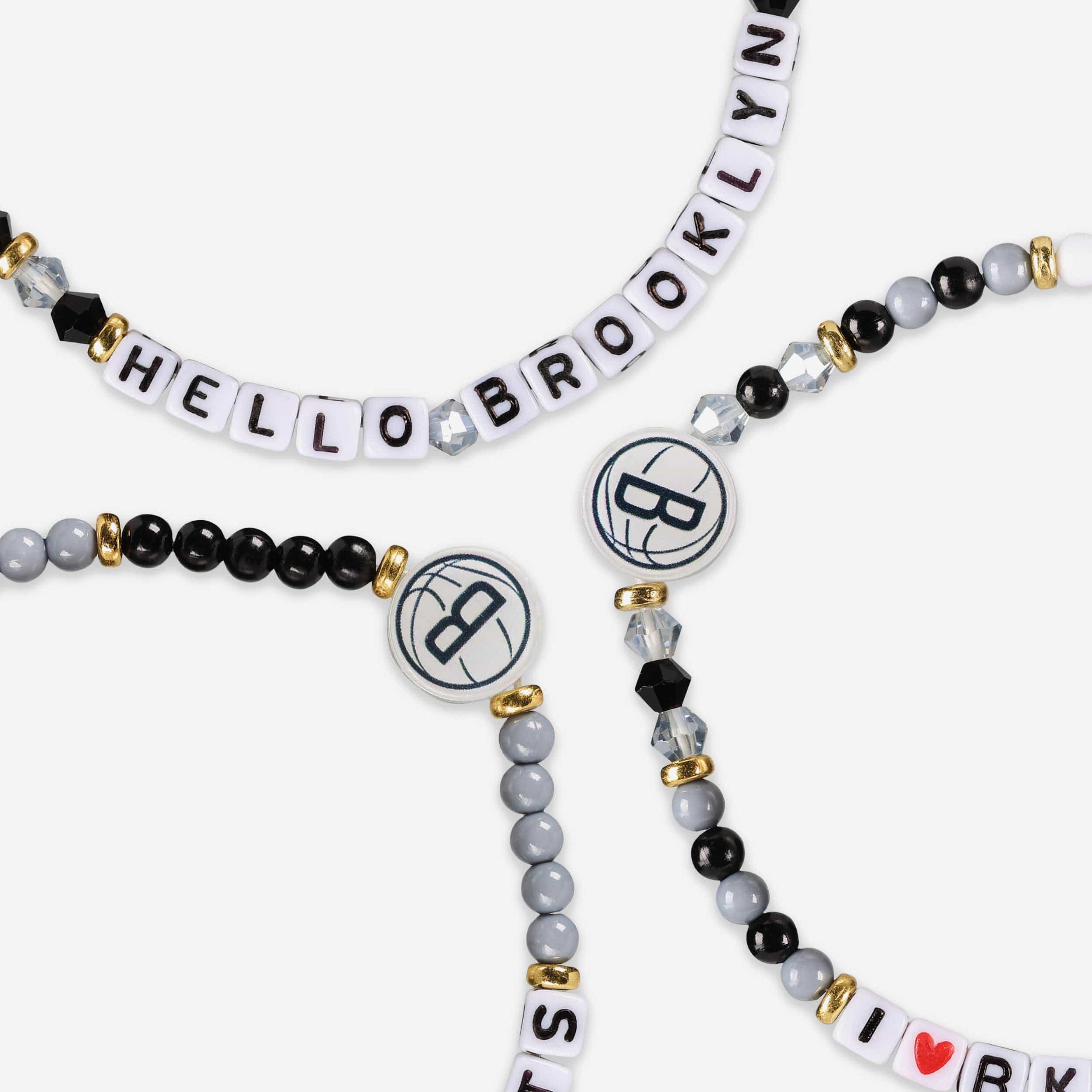 Brooklyn Nets 3 Pack Friendship Bracelet 2 Brooklyn Nets 3 Pack Friendship Bracelet