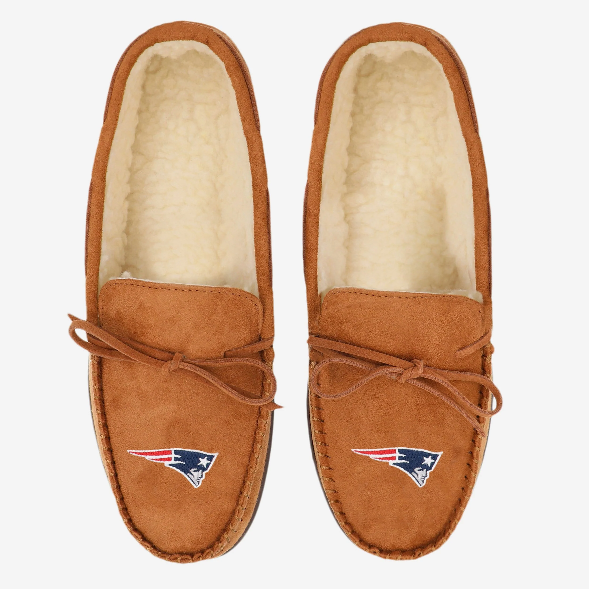 New England Patriots Moccasin Slipper 2 New England Patriots Moccasin Slipper