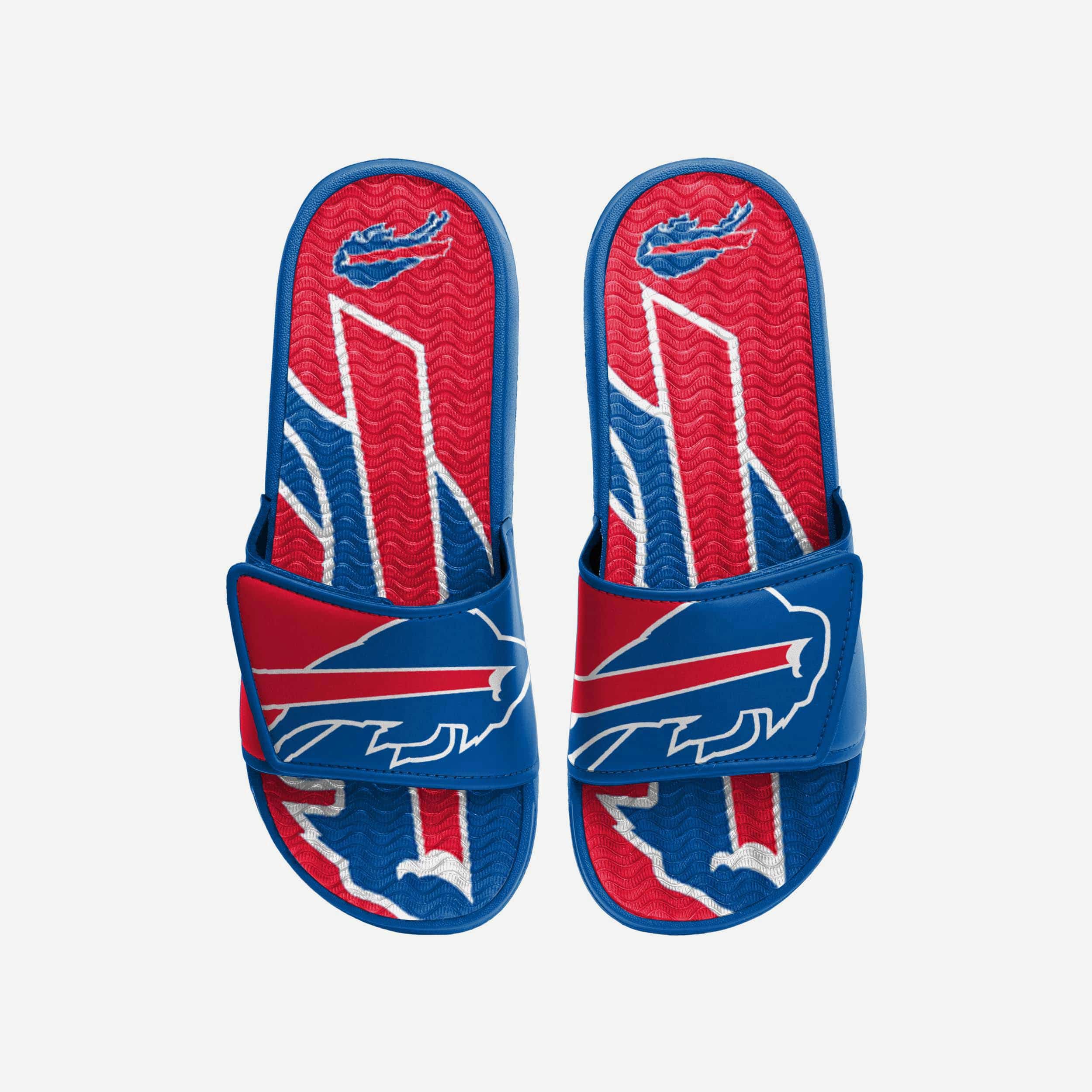 Buffalo Bills Colorblock Big Logo Gel Slide