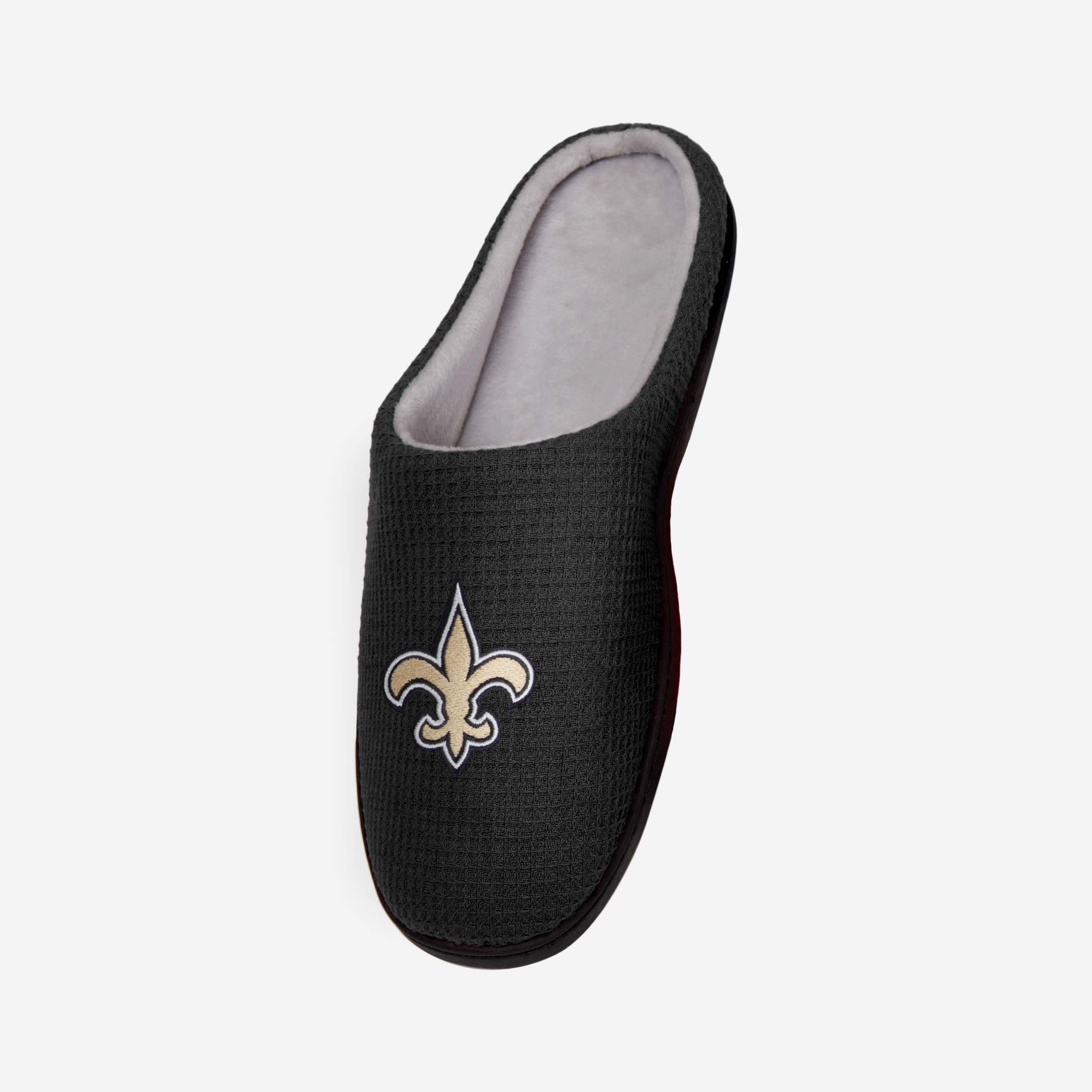New Orleans Saints Memory Foam Slide Slipper 2 New Orleans Saints Memory Foam Slide Slipper