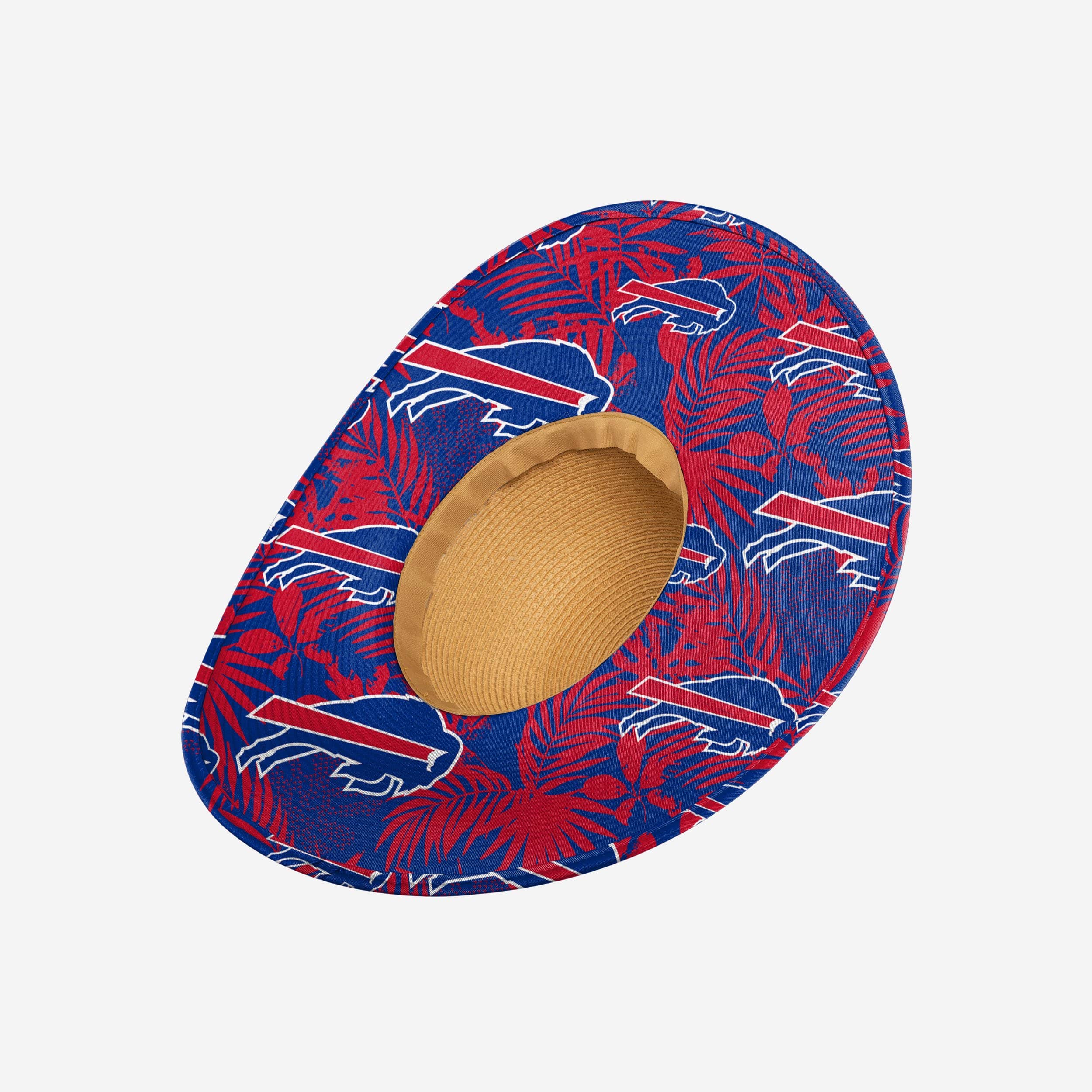 Buffalo Bills Womens Floral Straw Hat 2 Buffalo Bills Womens Floral Straw Hat