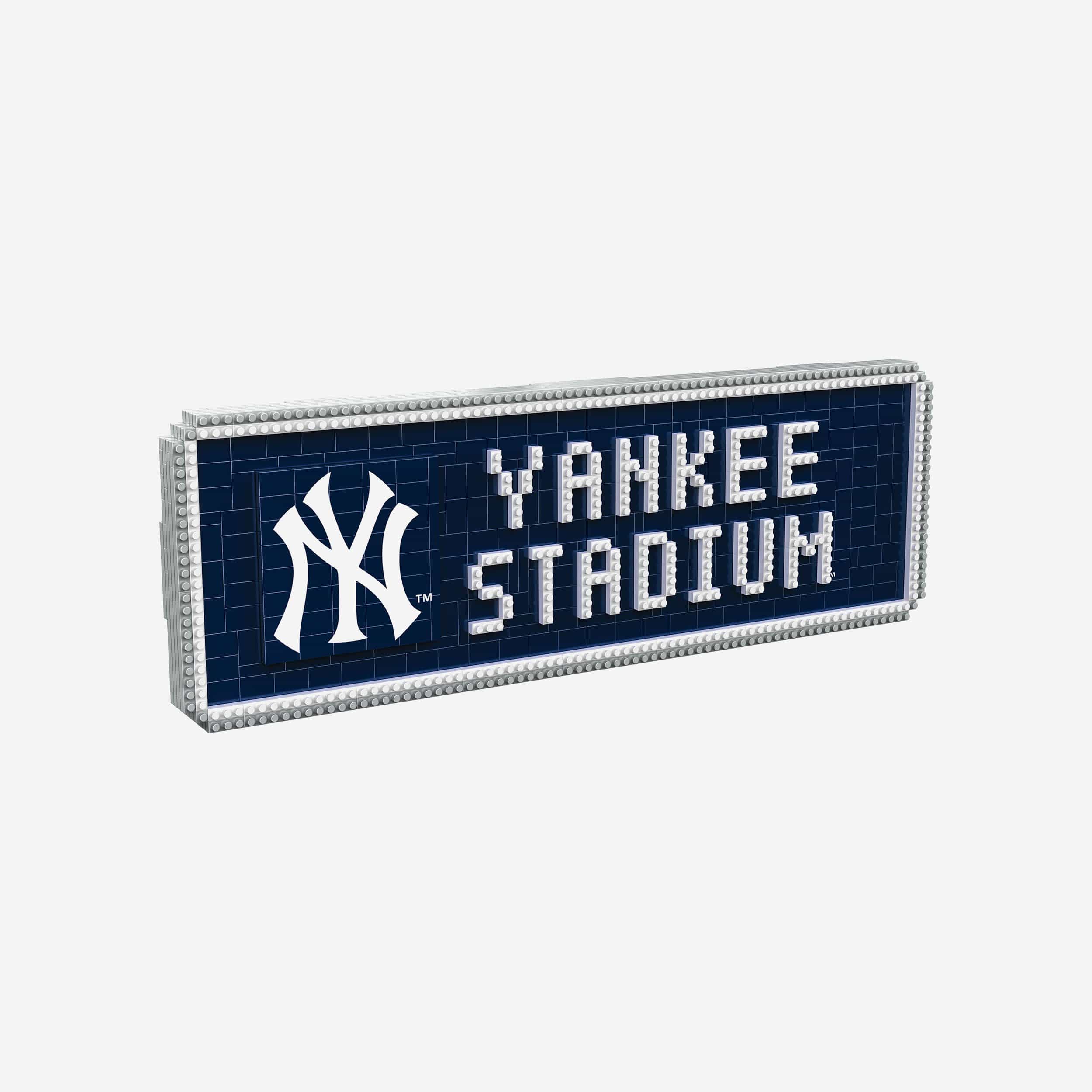New York Yankees BRXLZ Stadium Street Sign