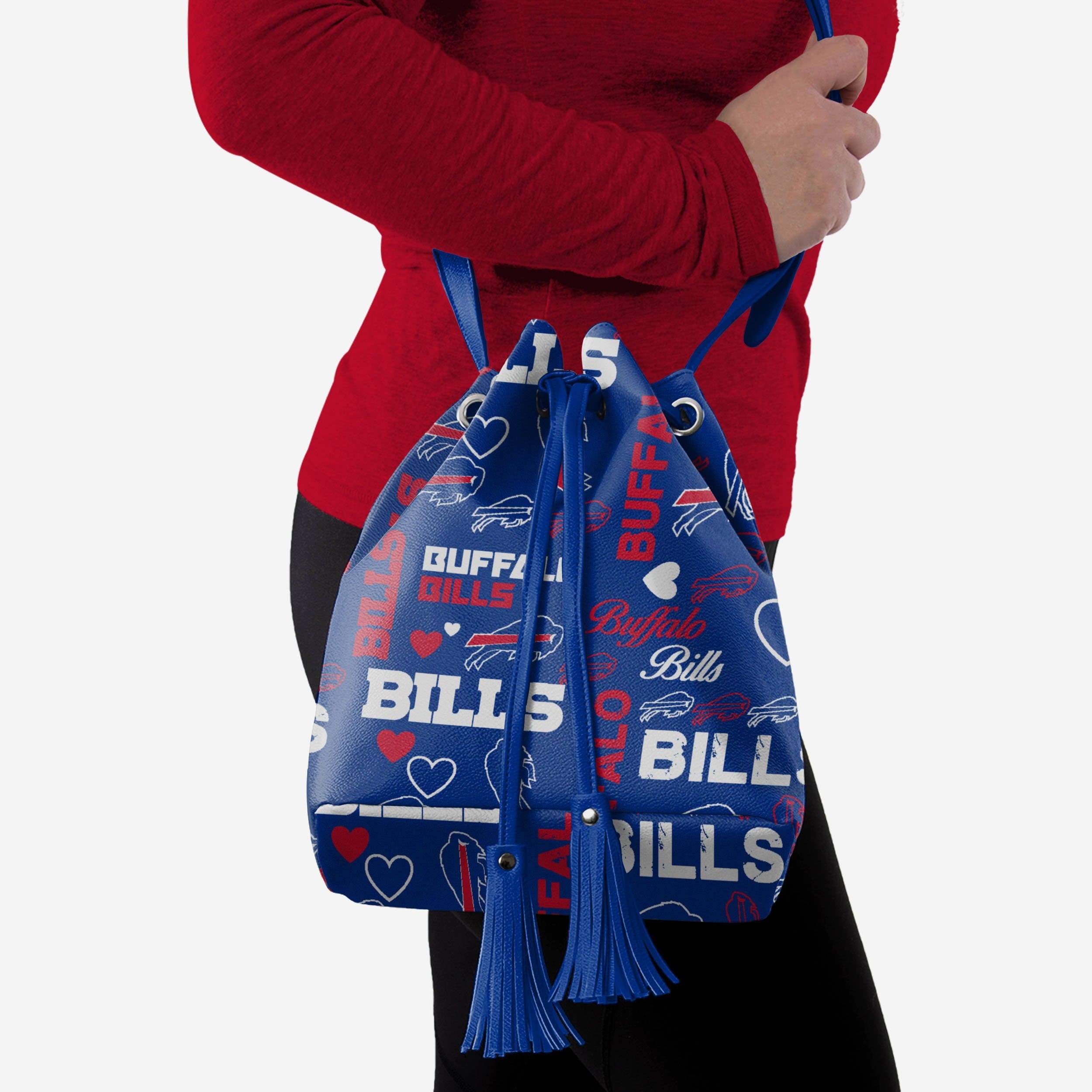 Buffalo Bills Logo Love Cinch Purse 2 Buffalo Bills Logo Love Cinch Purse