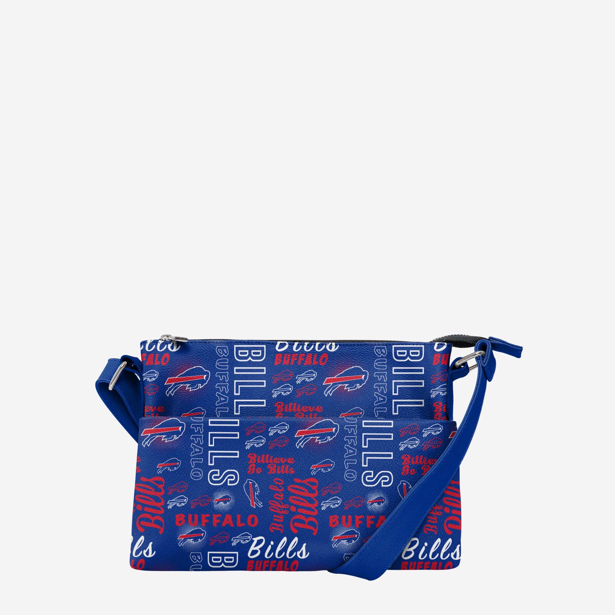 Buffalo Bills Spirited Style Printed Collection Foldover Tote Bag 1 Buffalo Bills Spirited Style Printed Collection Foldover Tote Bag