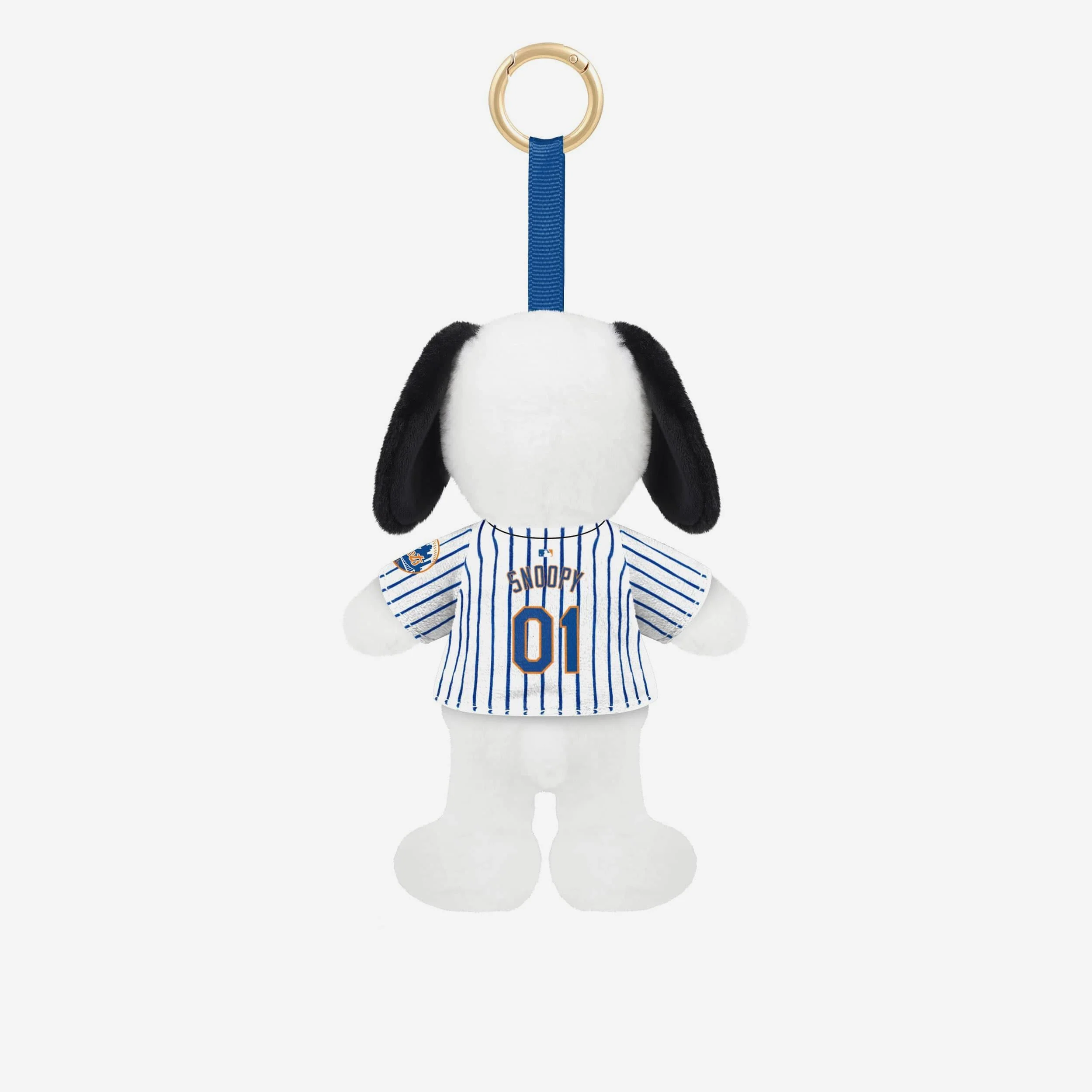 New York Mets Plush Snoopy Peanuts Bag Charm Keychain 2 New York Mets Plush Snoopy Peanuts Bag Charm Keychain