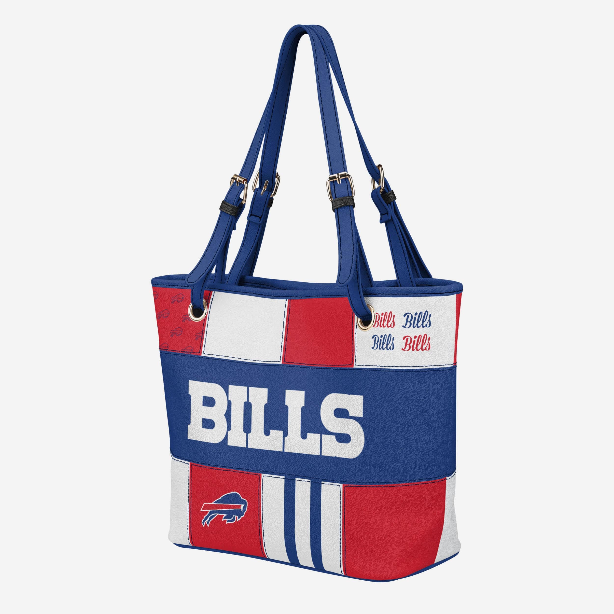 Buffalo Bills Printed Collage Tote 2 Buffalo Bills Printed Collage Tote