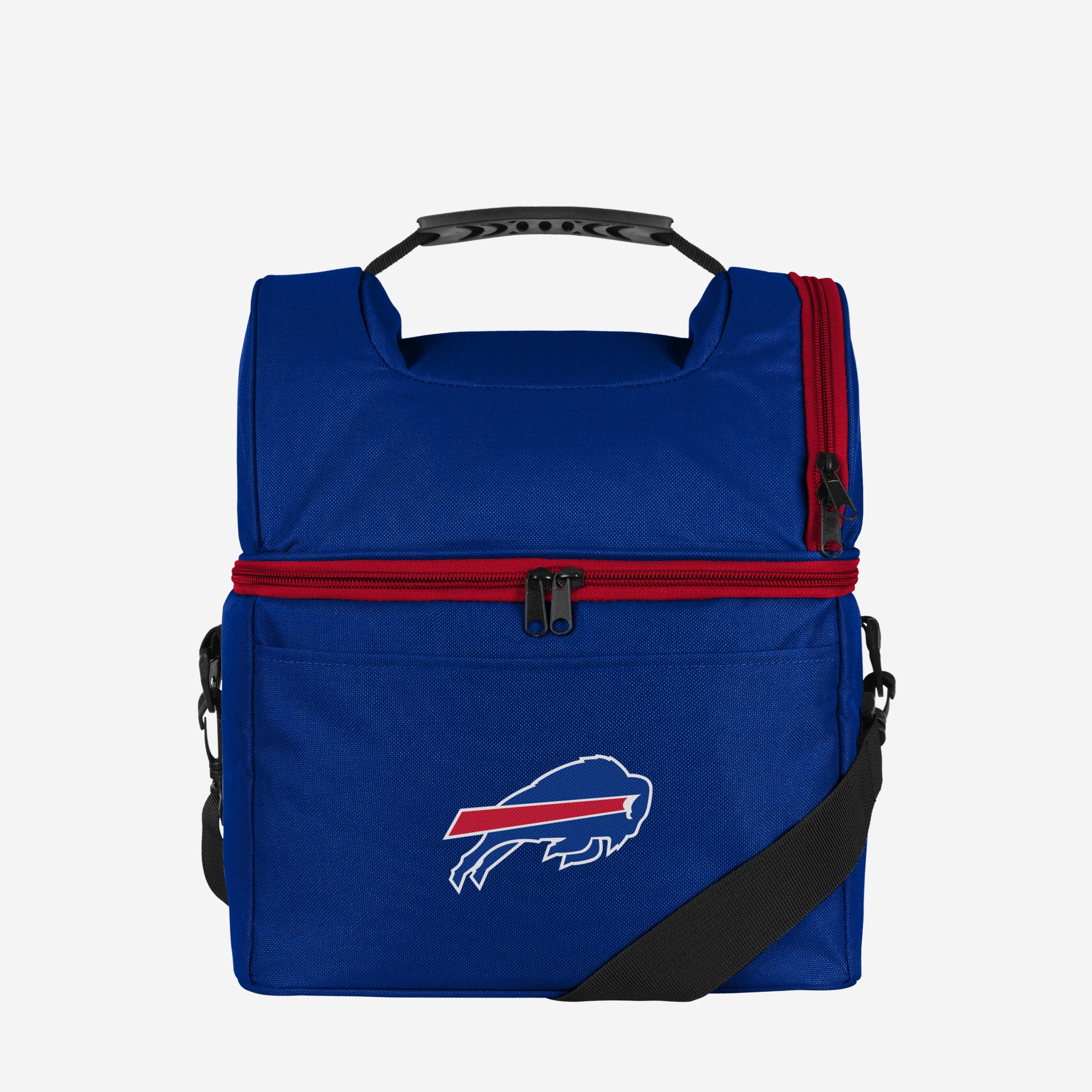 Buffalo Bills Solid Double Compartment Cooler 1 Buffalo Bills Solid Double Compartment Cooler
