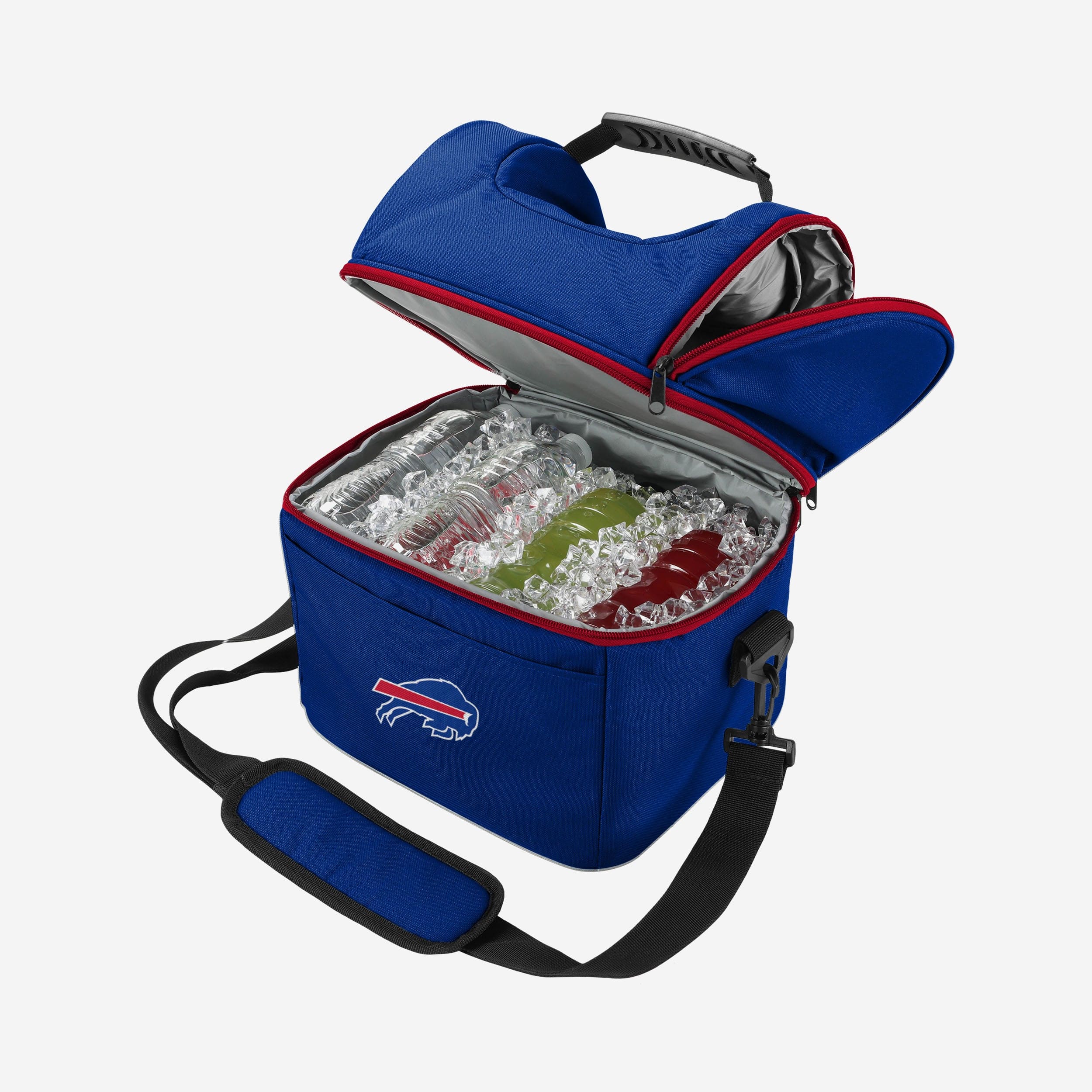 Buffalo Bills Solid Double Compartment Cooler 3 Buffalo Bills Solid Double Compartment Cooler
