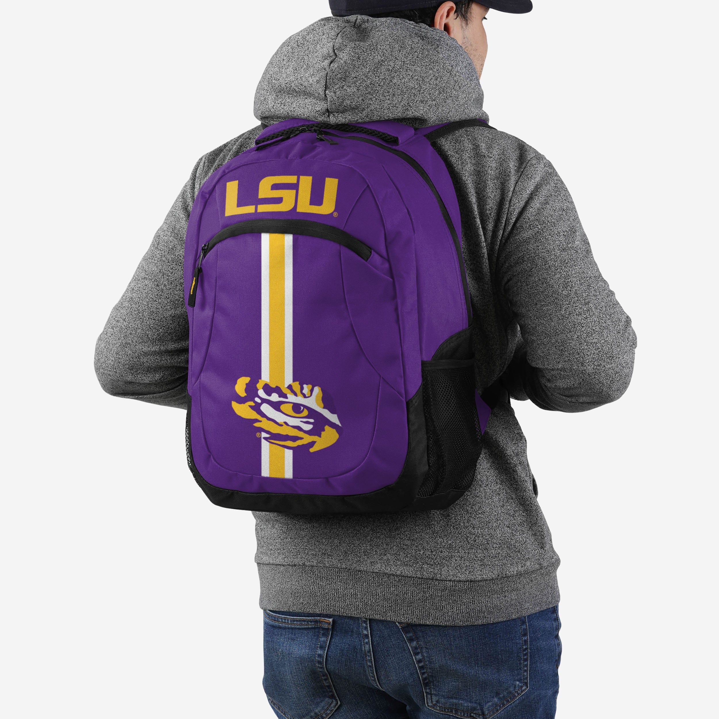 LSU Tigers Action Backpack 4 LSU Tigers Action Backpack