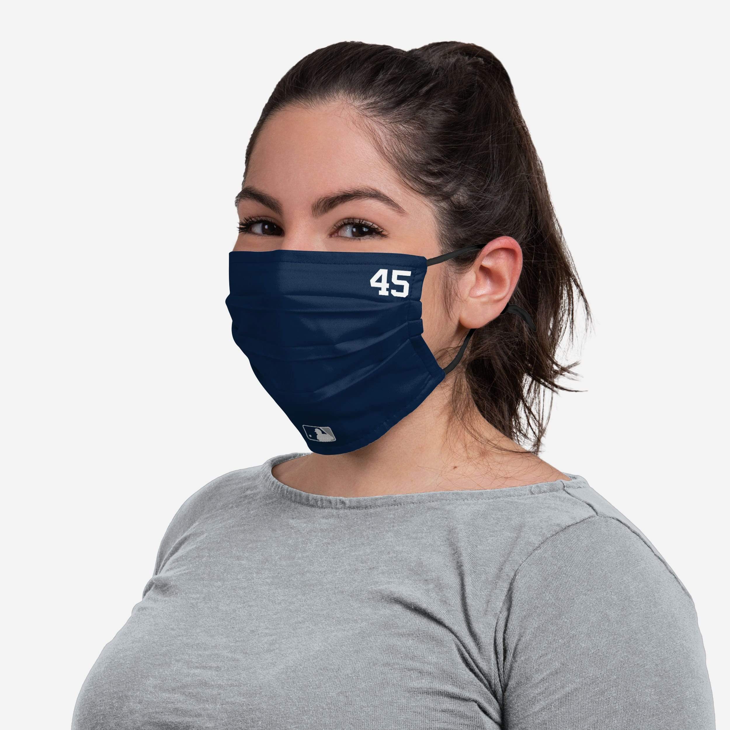 Gerrit Cole New York Yankees On-Field Gameday Adjustable Face Cover 3 Gerrit Cole New York Yankees On-Field Gameday Adjustable Face Cover