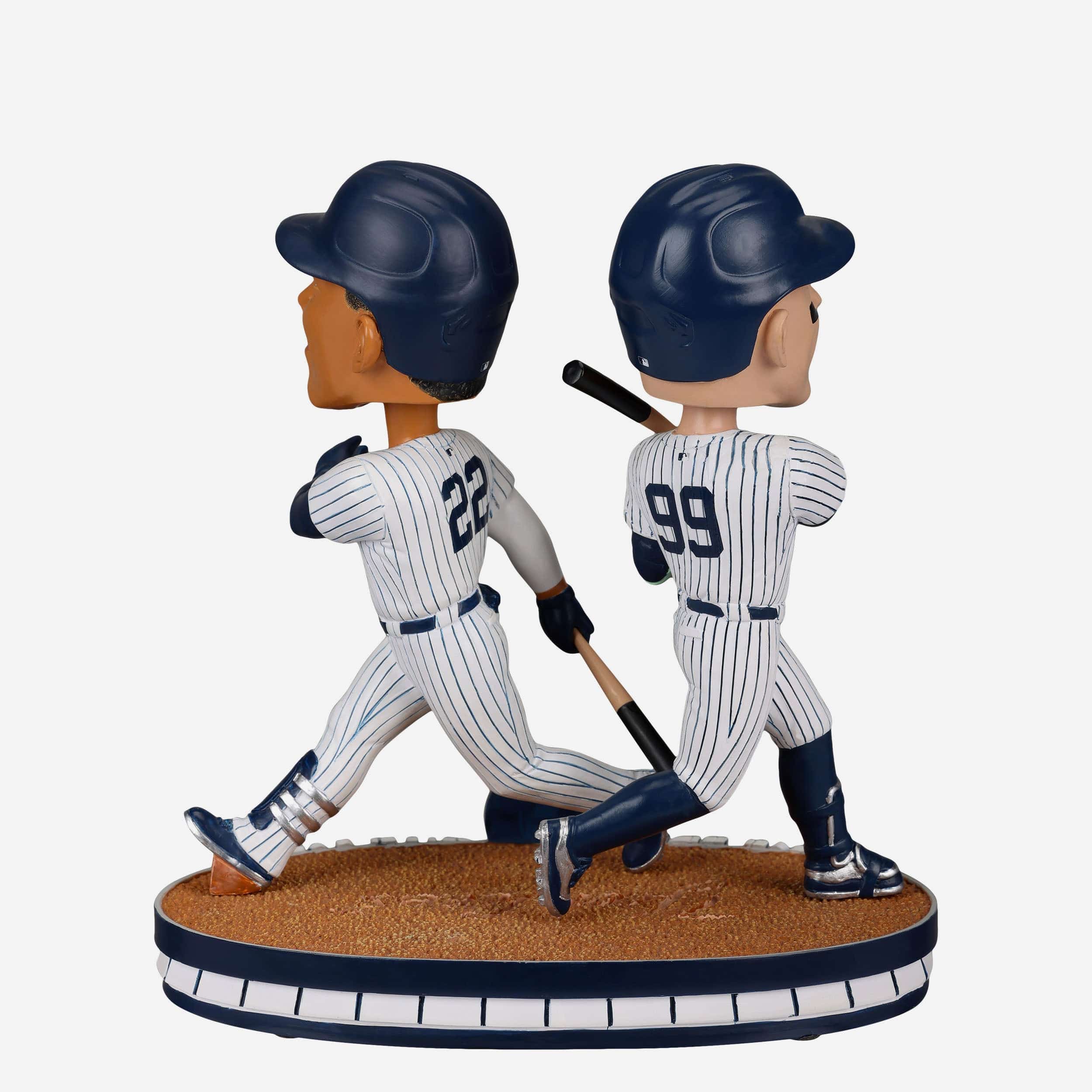 Aaron Judge & Juan Soto New York Yankees 100+ RBI & 100+ BB Dual Bobblehead 6 Aaron Judge & Juan Soto New York Yankees 100+ RBI & 100+ BB Dual Bobblehead