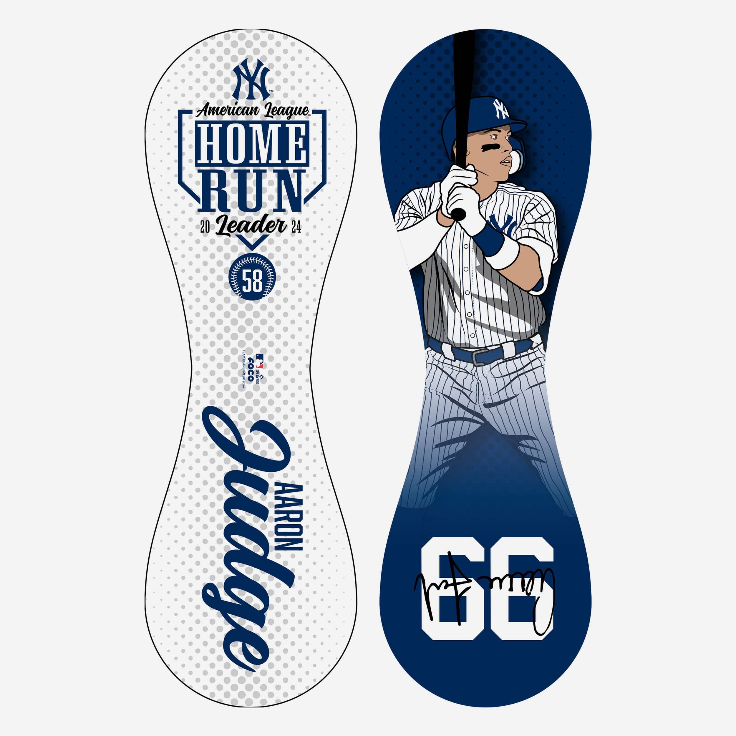 Aaron Judge New York Yankees 2024 American League Home Run King Baseball 2 Aaron Judge New York Yankees 2024 American League Home Run King Baseball