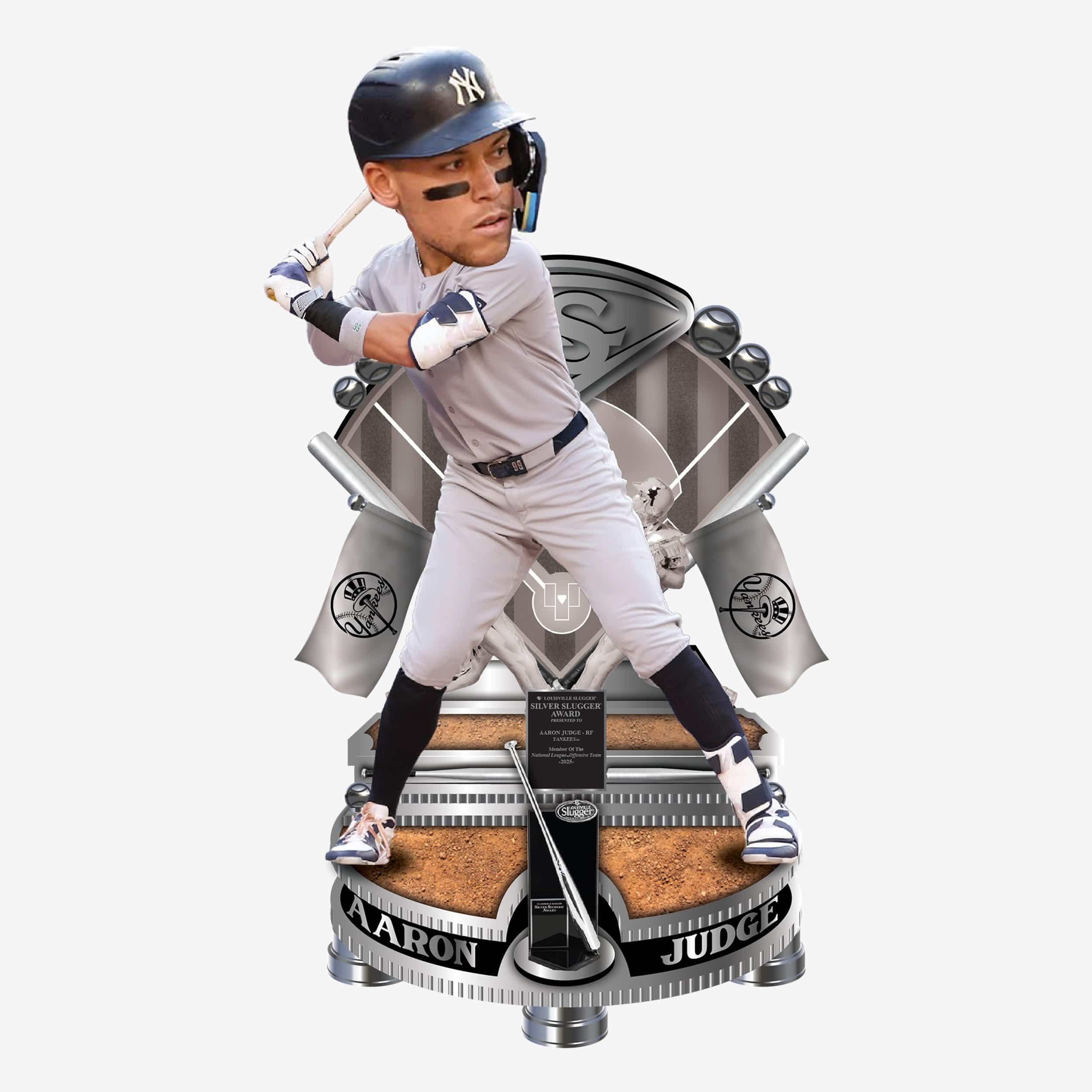 Aaron Judge New York Yankees 2025 Silver Slugger Bobblehead