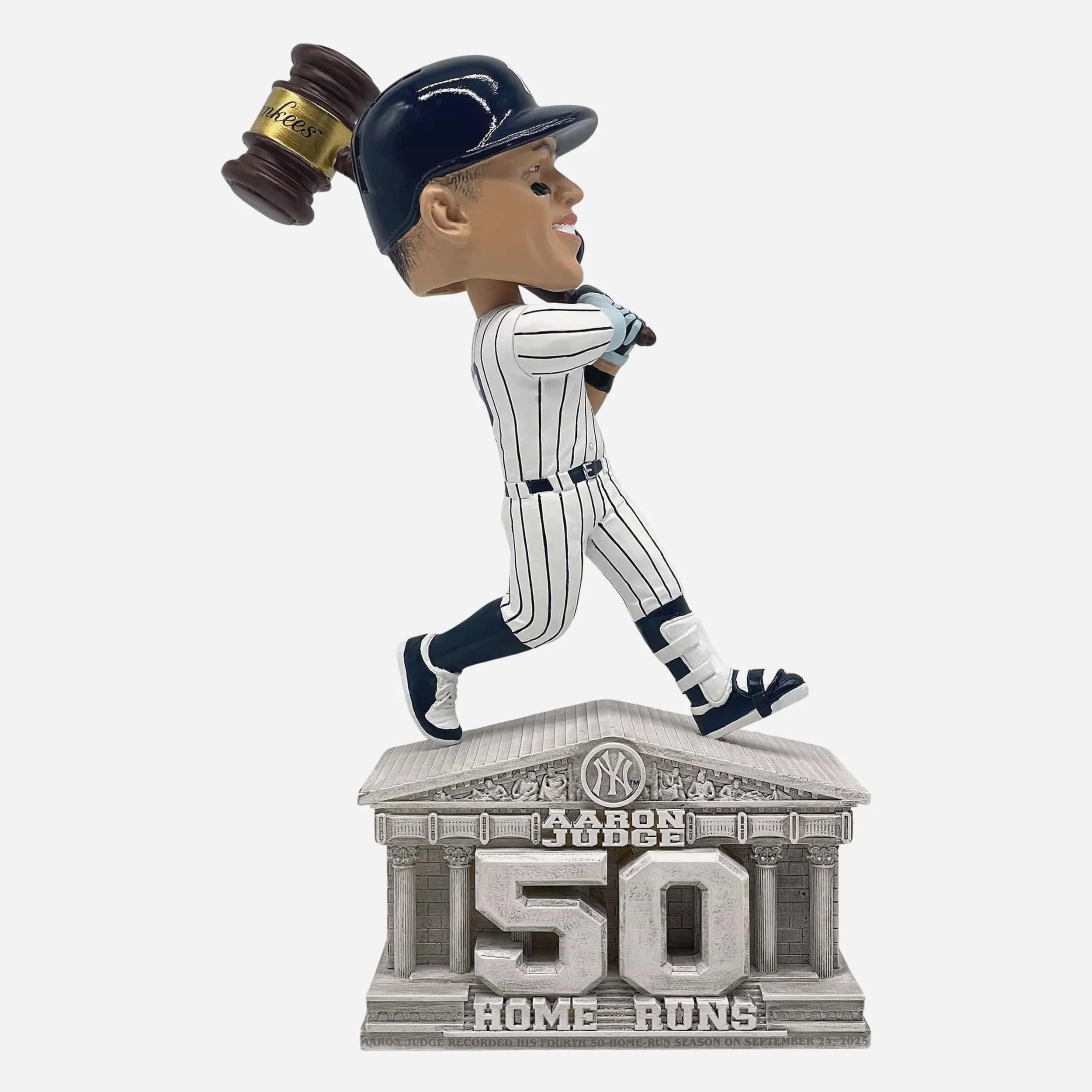 Aaron Judge New York Yankees 50 Home Run Historic 4th Season Bobblehead
