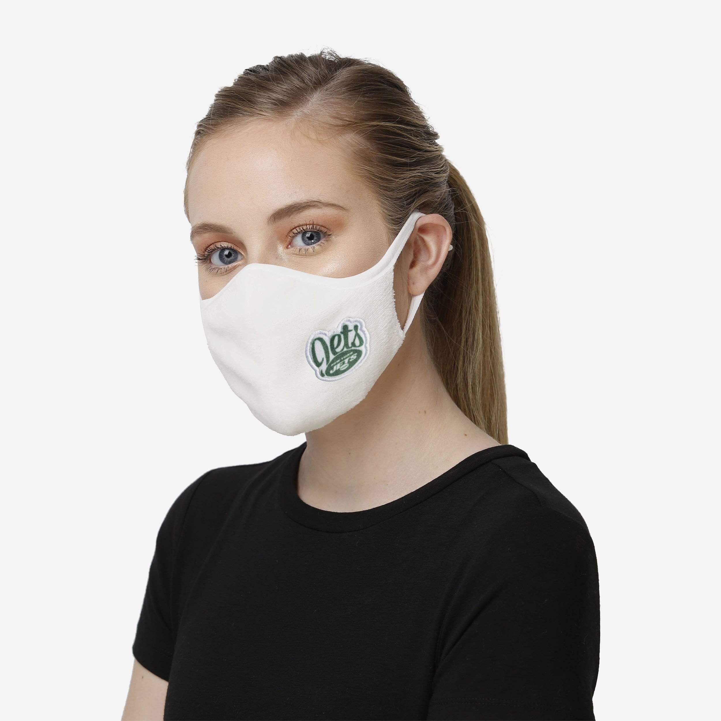 New York Jets Sherpa Adjustable Face Cover