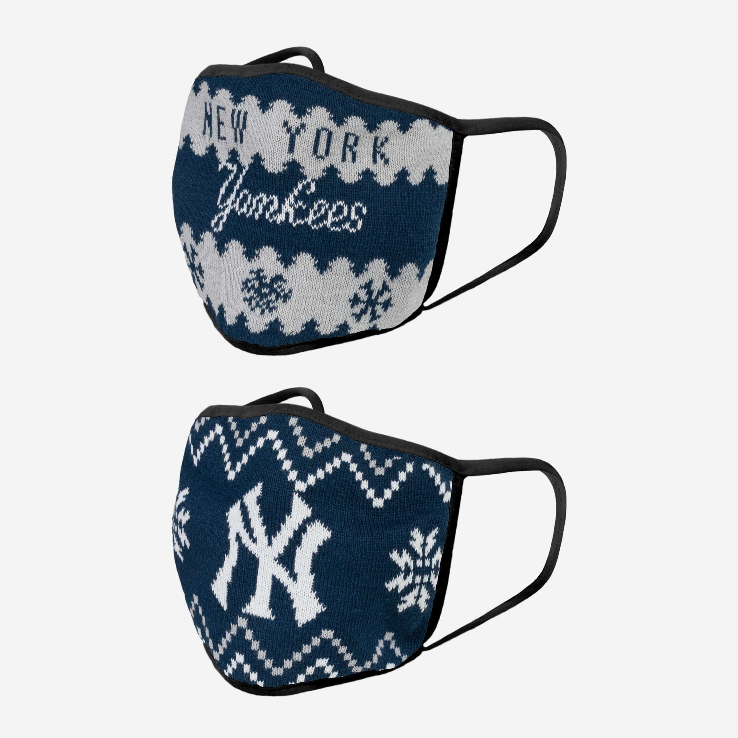 New York Yankees Knit 2 Pack Face Cover 2 New York Yankees Knit 2 Pack Face Cover