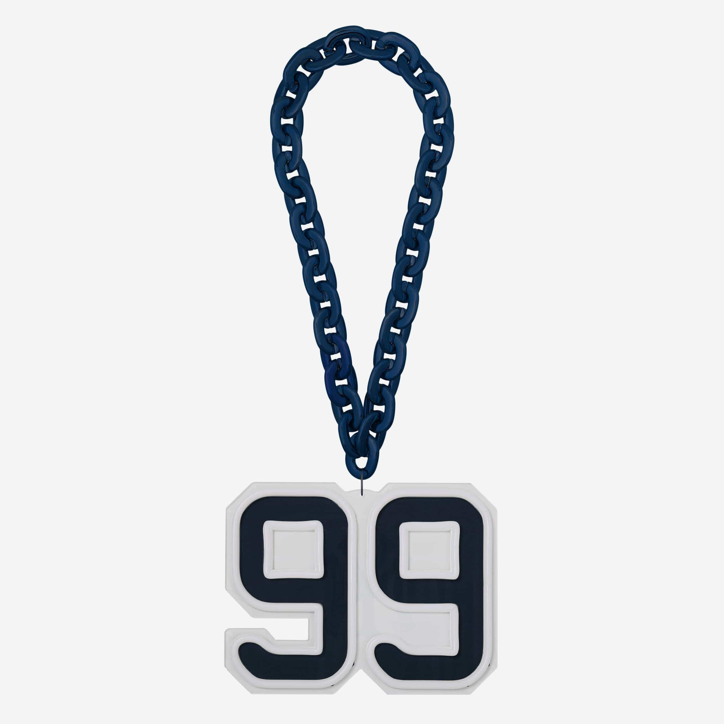 Aaron Judge New York Yankees Neon Light Up Big Logo Player Chain