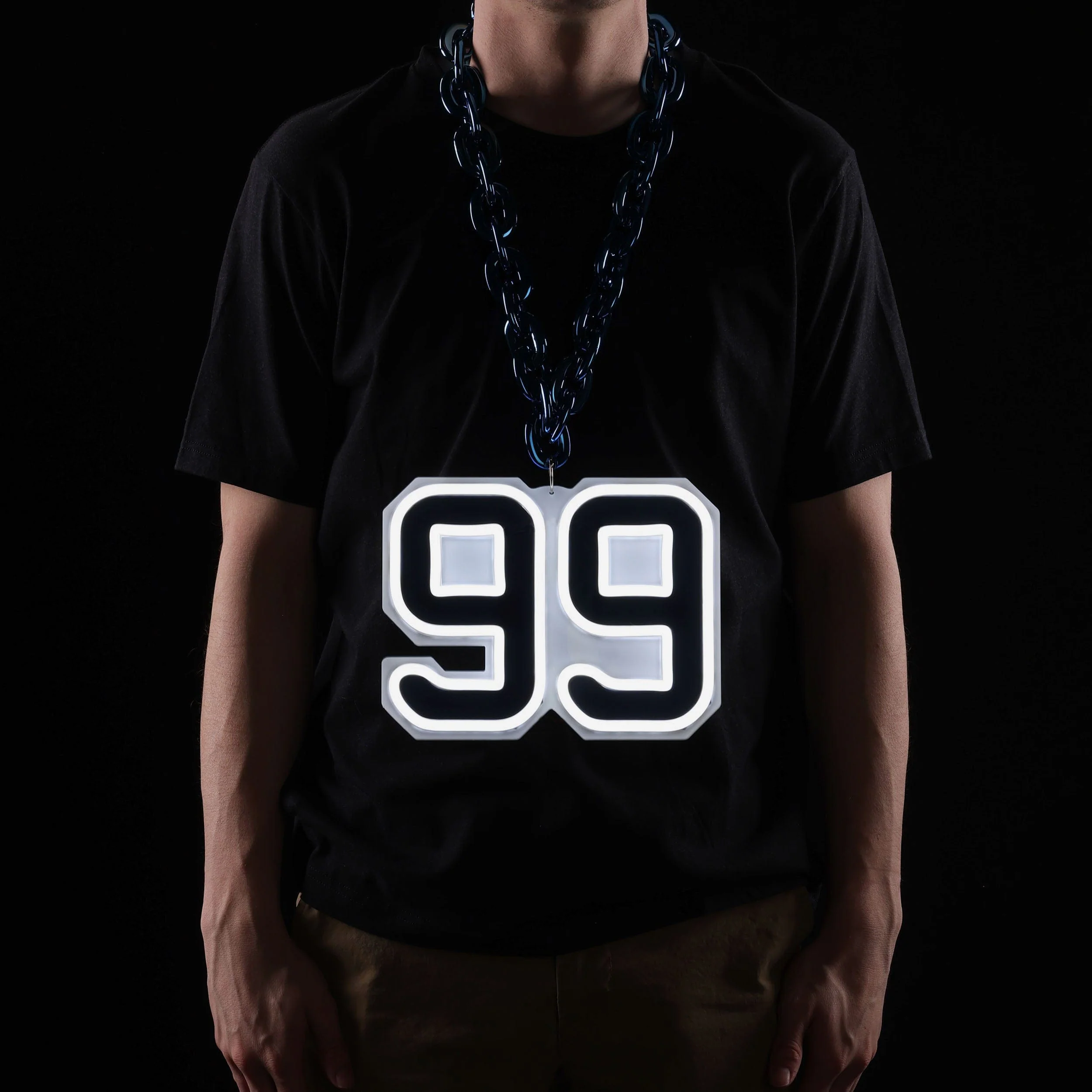 Aaron Judge New York Yankees Neon Light Up Big Logo Player Chain 3 Aaron Judge New York Yankees Neon Light Up Big Logo Player Chain