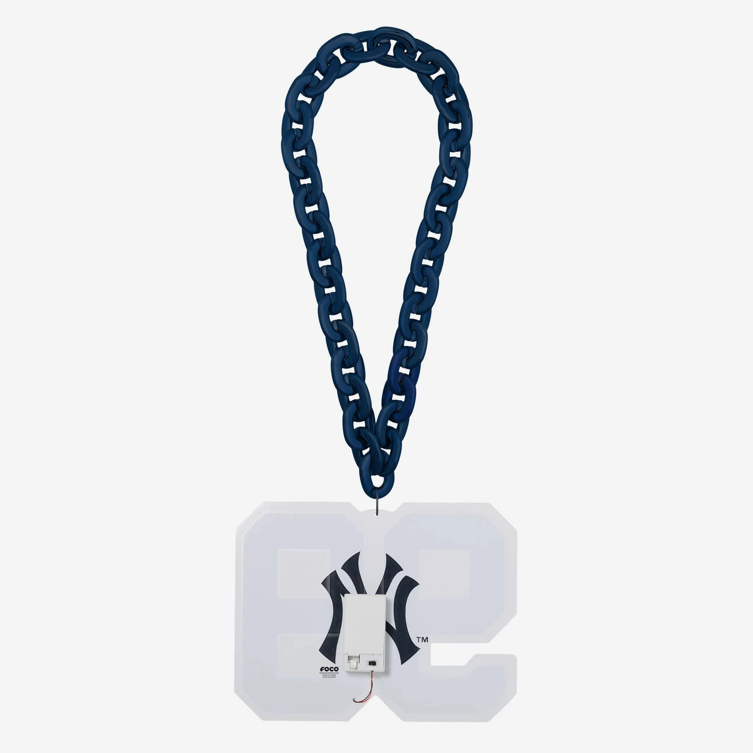 Aaron Judge New York Yankees Neon Light Up Big Logo Player Chain 4 Aaron Judge New York Yankees Neon Light Up Big Logo Player Chain