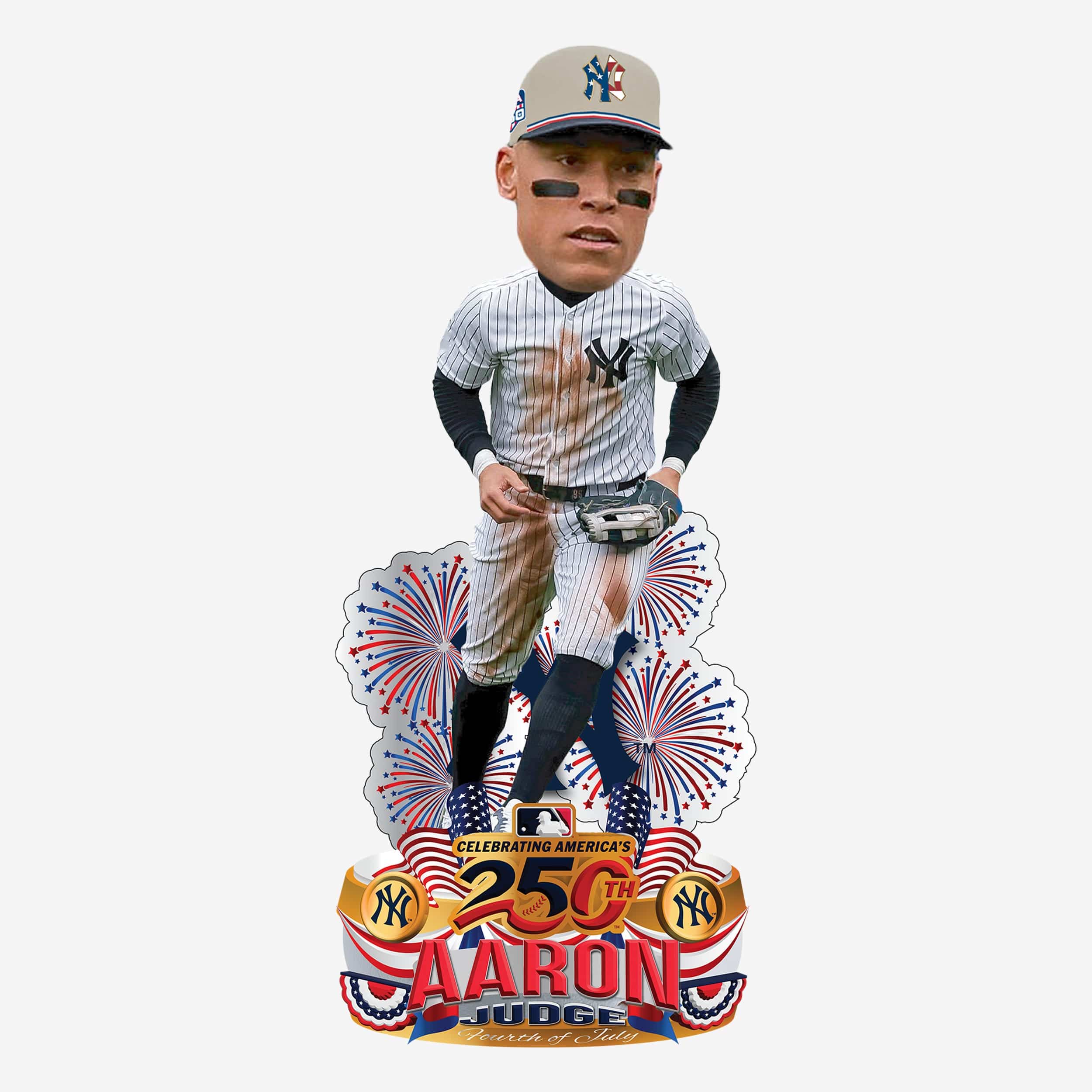 Aaron Judge New York Yankees USA 250 Fourth of July Jersey Bobblehead