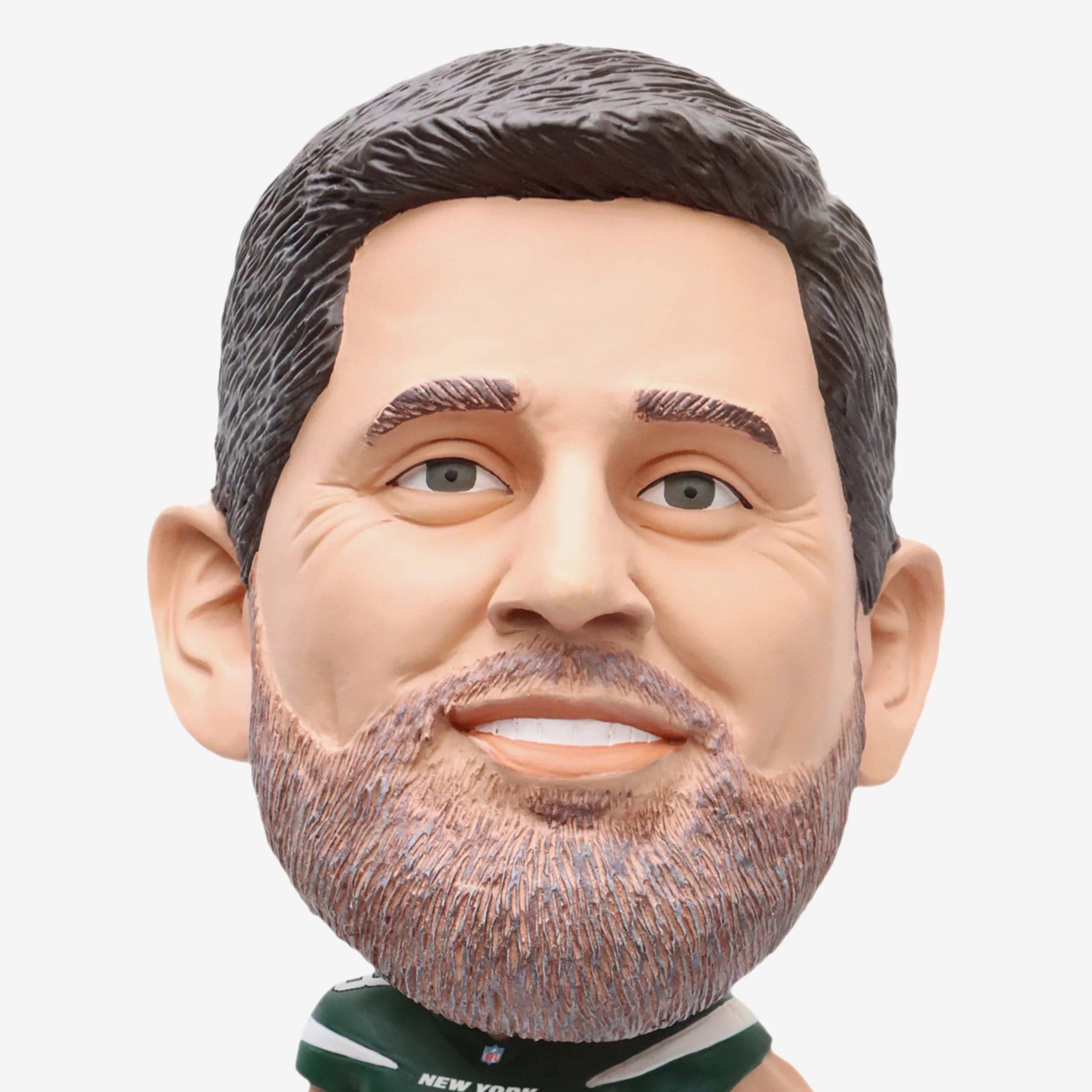 Aaron Rodgers New York Jets Field Stripe Bighead Bobblehead 2 Aaron Rodgers New York Jets Field Stripe Bighead Bobblehead