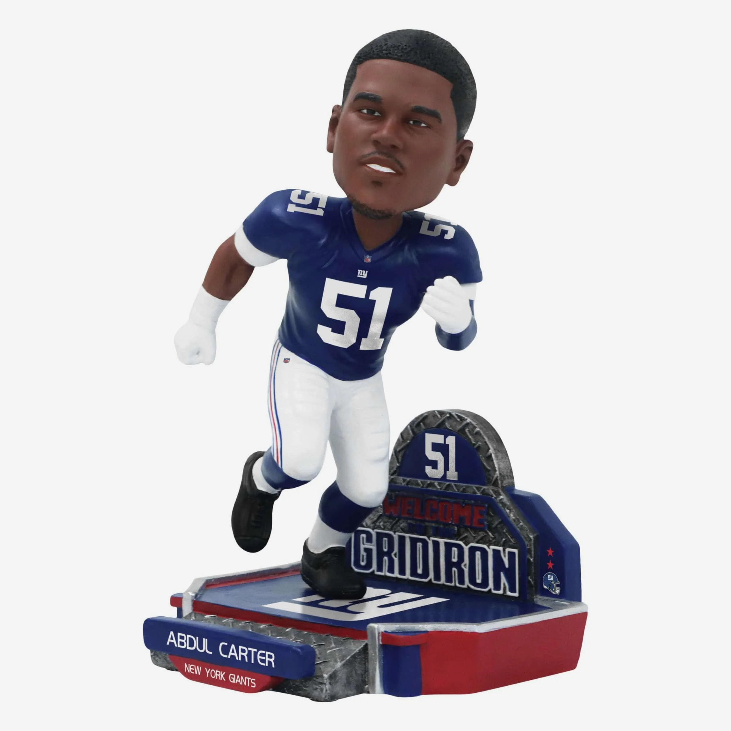 Abdul Carter New York Giants 2025 Rookie Series Bobblehead 4 Abdul Carter New York Giants 2025 Rookie Series Bobblehead