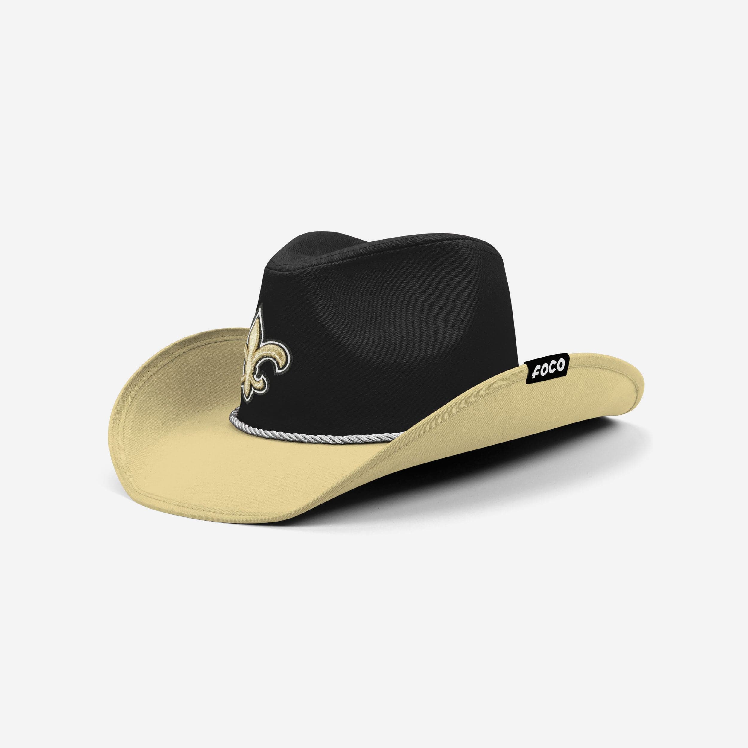 New Orleans Saints Two Tone Cowboy Hat