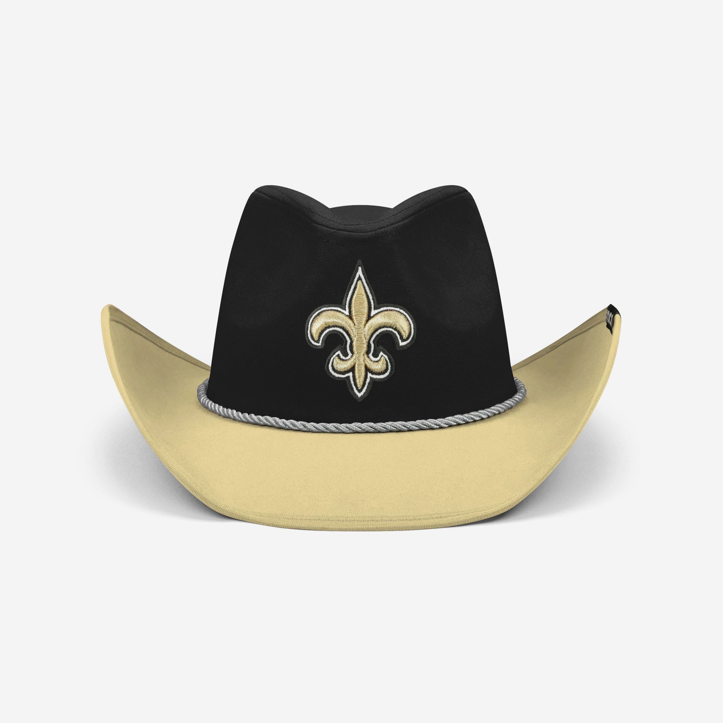 New Orleans Saints Two Tone Cowboy Hat 3 New Orleans Saints Two Tone Cowboy Hat