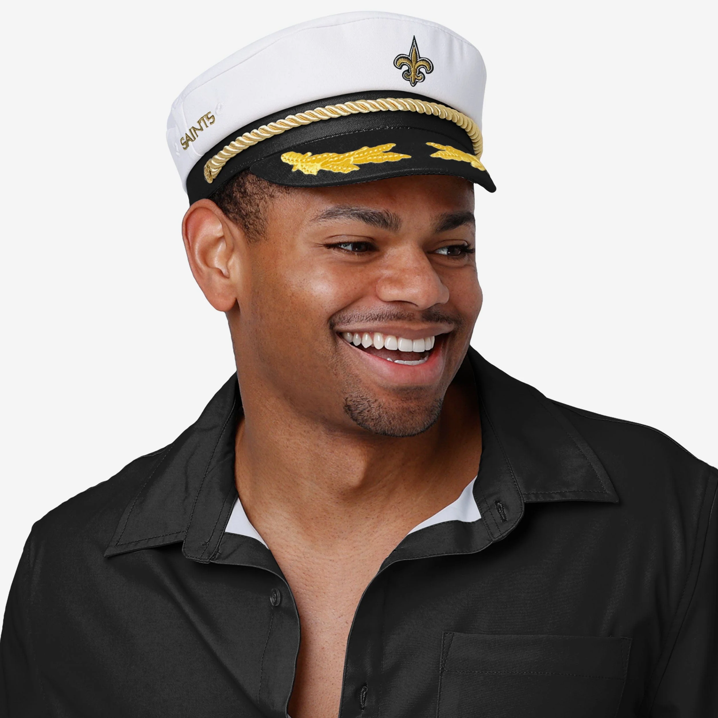 New Orleans Saints Captains Hat 5 New Orleans Saints Captains Hat
