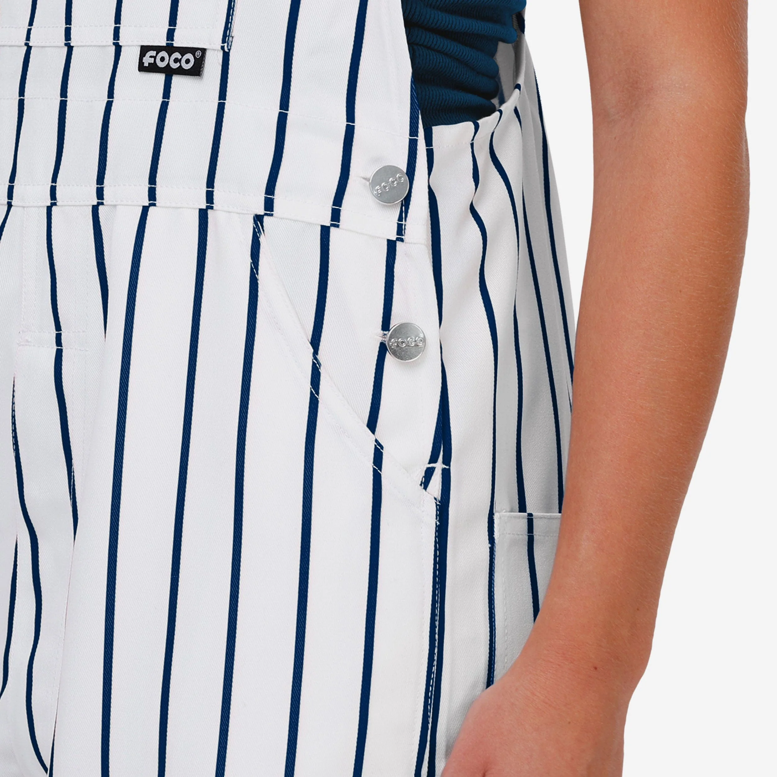 New York Yankees Womens Pinstripe Bib Overalls 5 New York Yankees Womens Pinstripe Bib Overalls