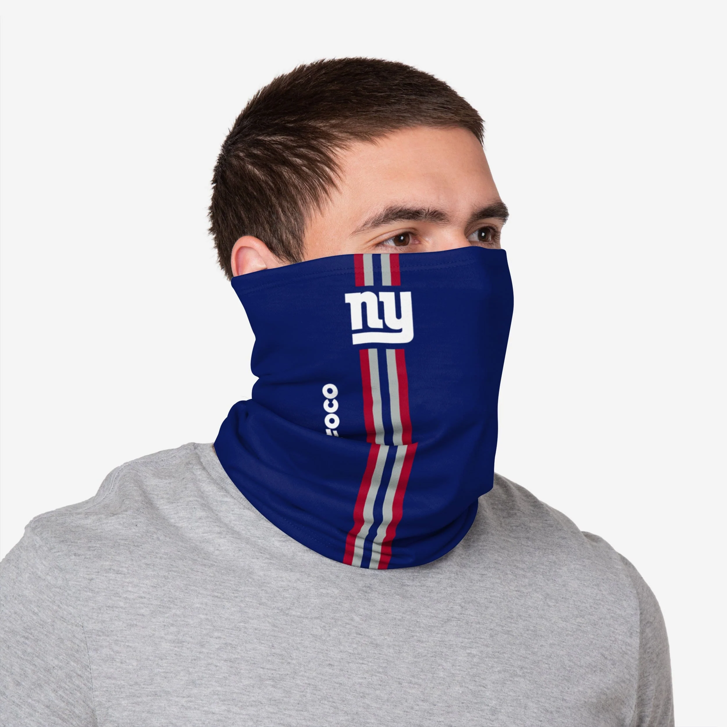 New York Giants On-Field Sideline Gaiter Scarf 3 New York Giants On-Field Sideline Gaiter Scarf