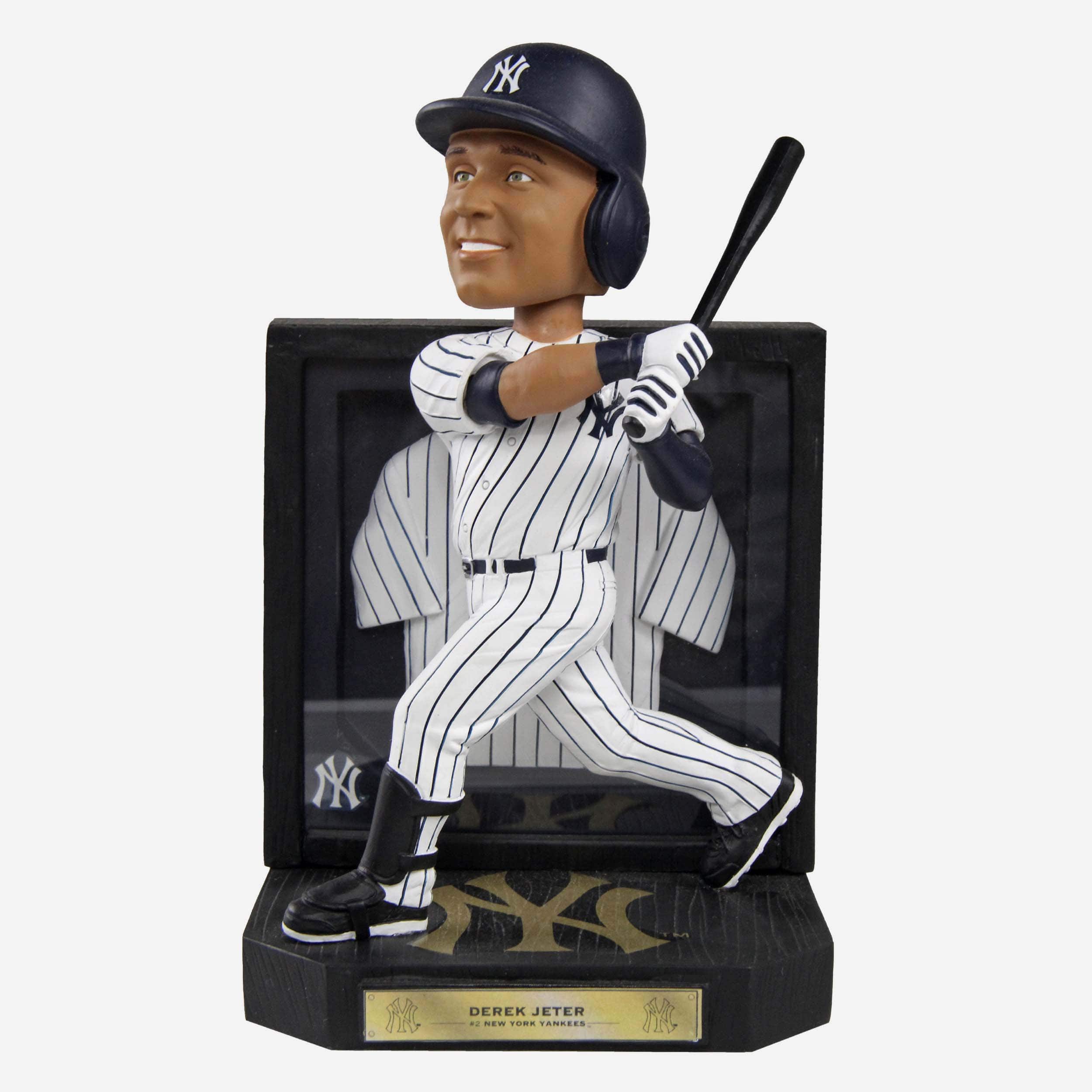 Derek Jeter New York Yankees Framed Showcase Bobblehead 1 Derek Jeter New York Yankees Framed Showcase Bobblehead
