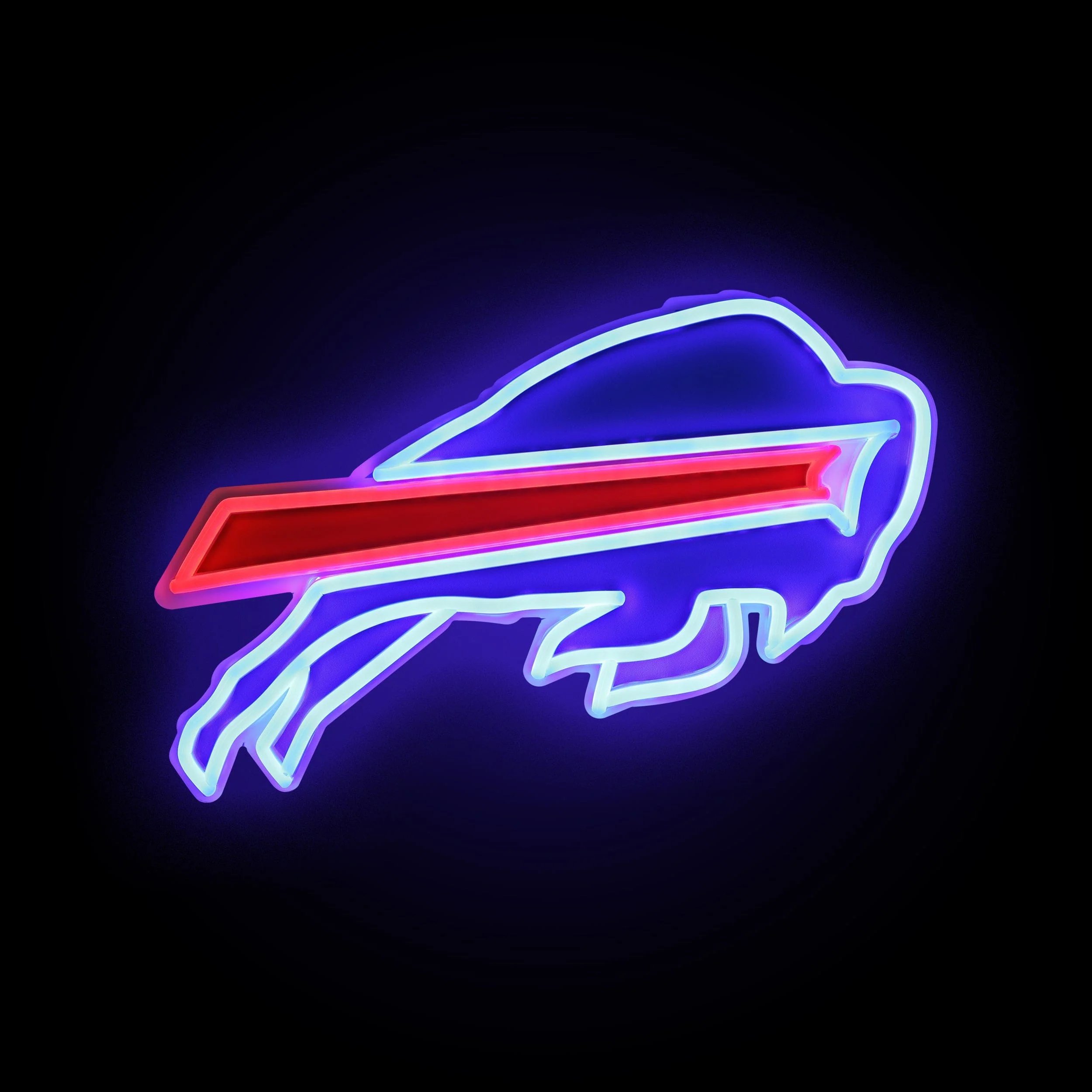 Buffalo Bills LED Neon Light Up Team Logo Sign 2 Buffalo Bills LED Neon Light Up Team Logo Sign