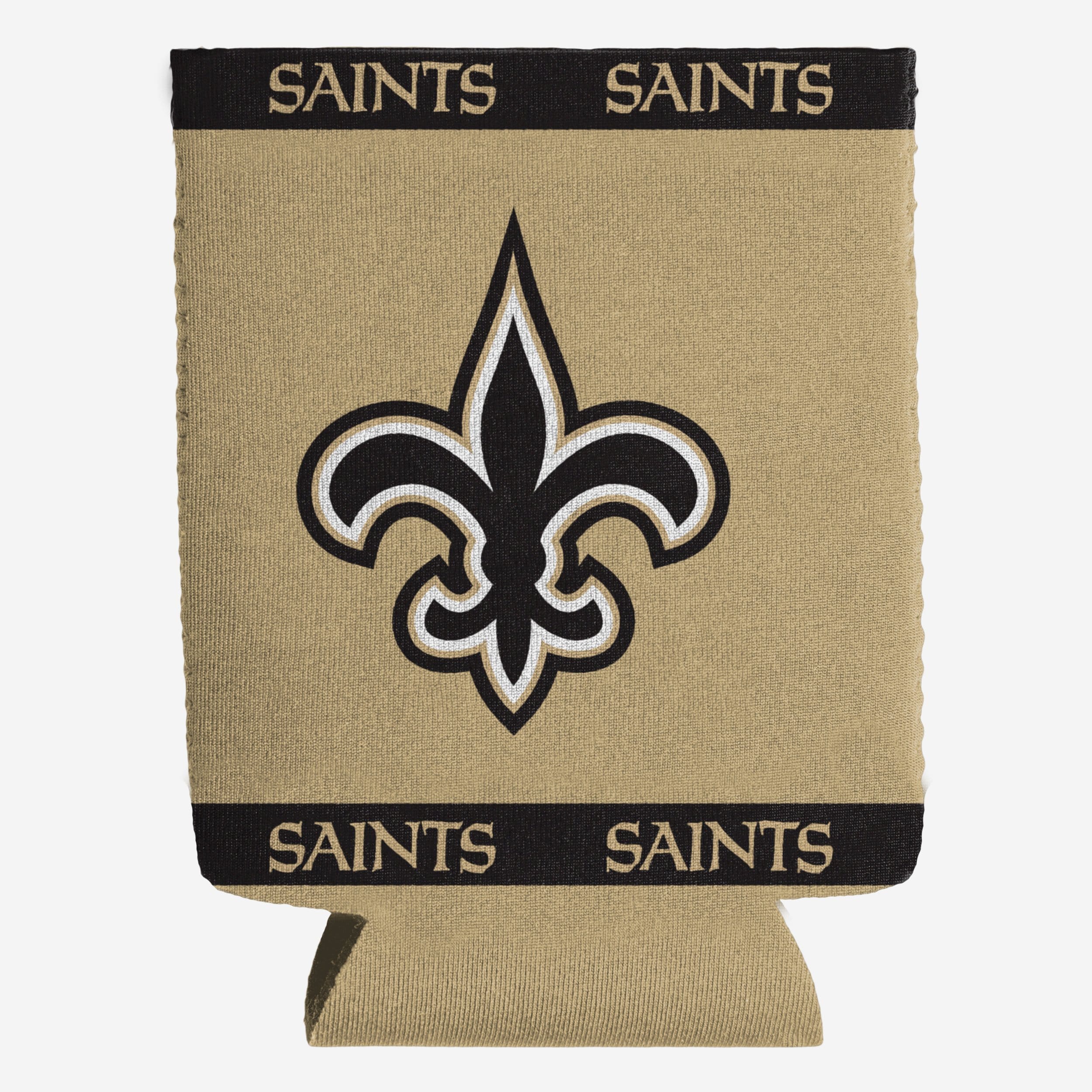 New Orleans Saints Insulated Can Holder 2 New Orleans Saints Insulated Can Holder