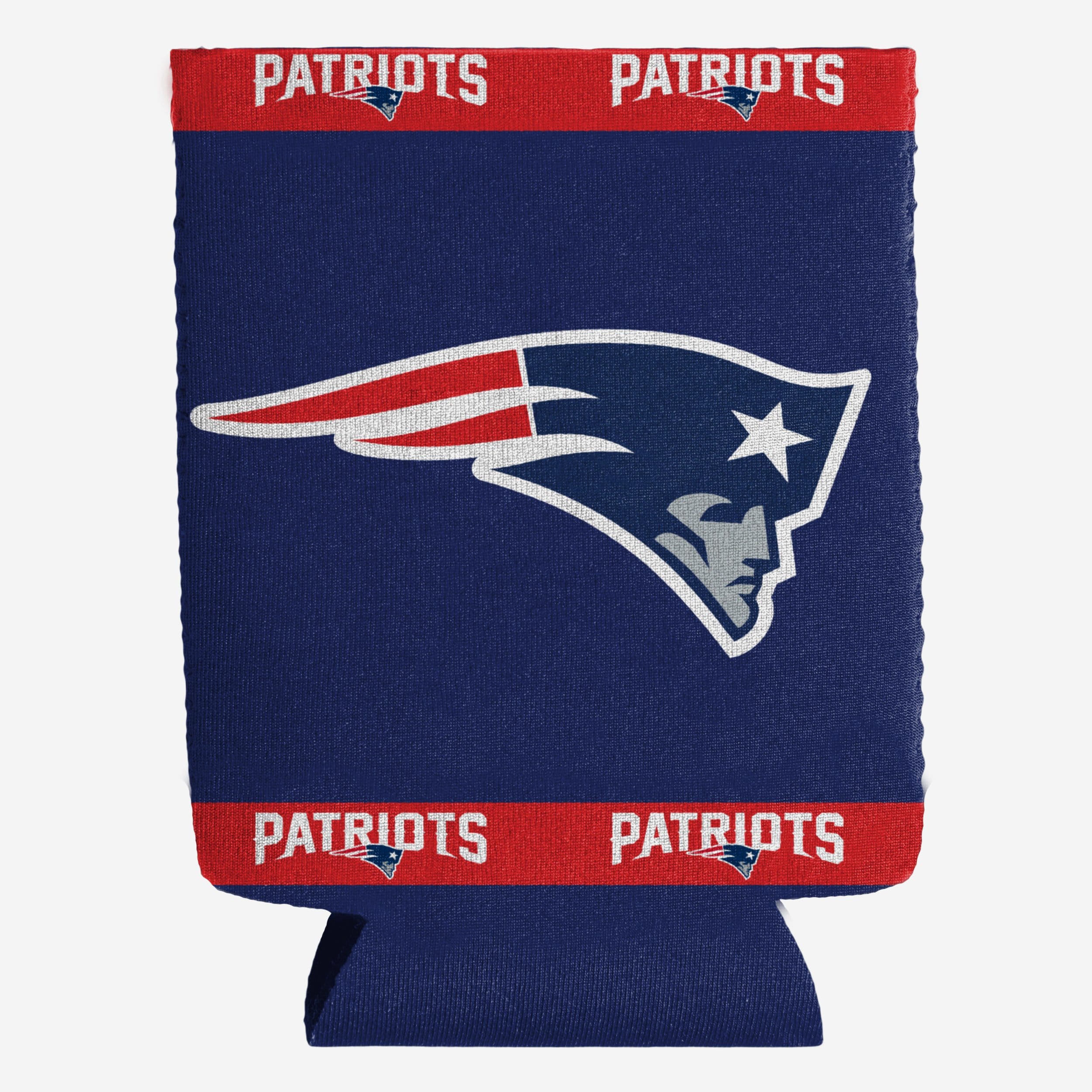 New England Patriots Insulated Can Holder 2 New England Patriots Insulated Can Holder