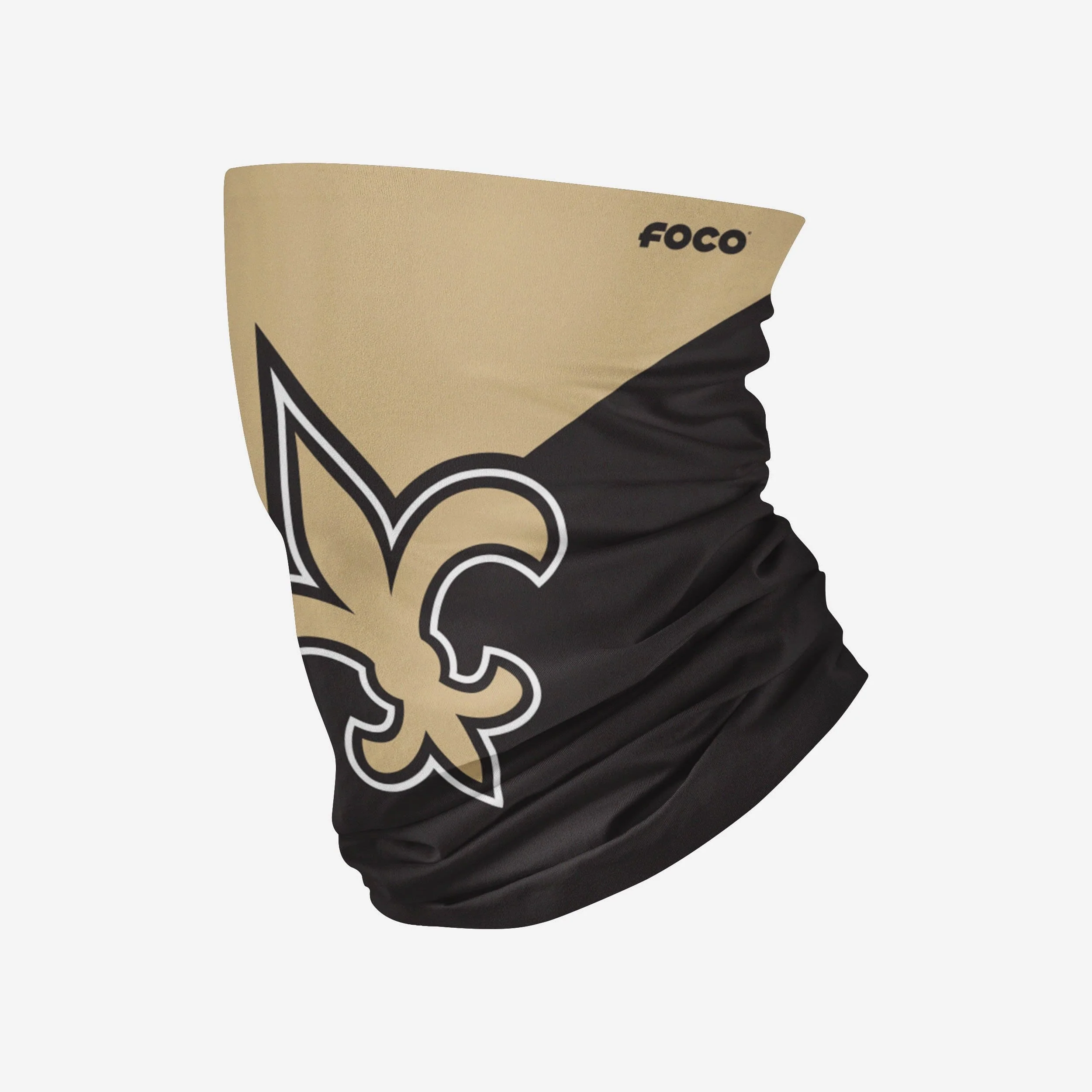 New Orleans Saints Big Logo Gaiter Scarf 1 New Orleans Saints Big Logo Gaiter Scarf