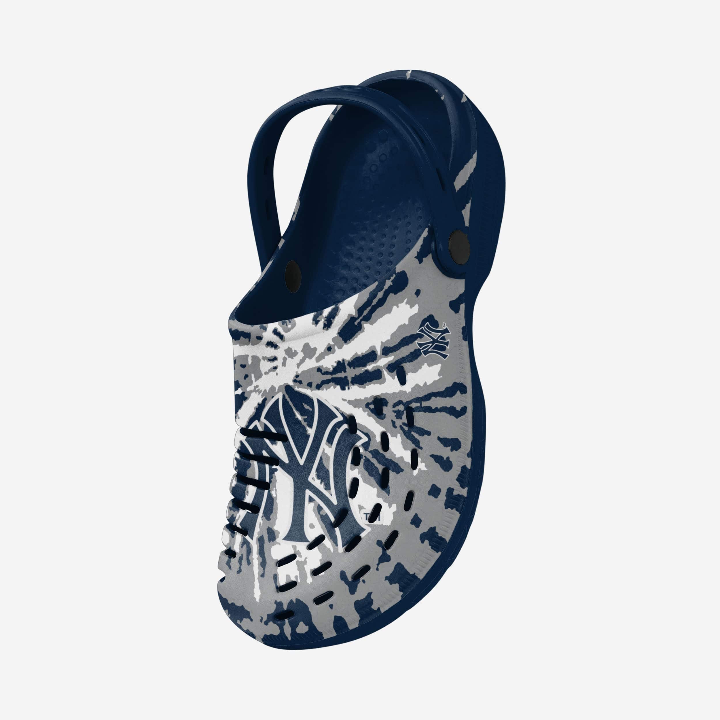 New York Yankees Tie-Dye Clog With Strap 2 New York Yankees Tie-Dye Clog With Strap
