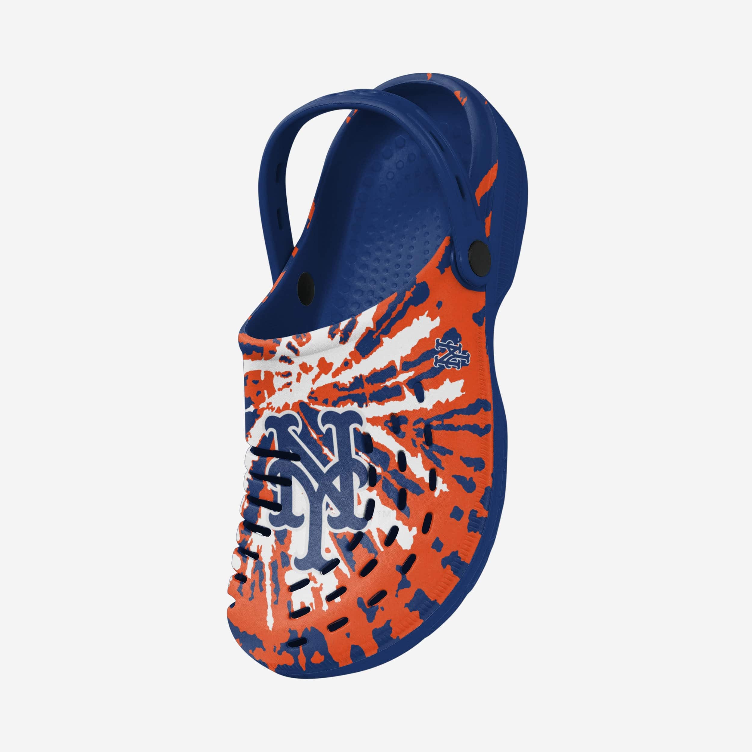 New York Mets Tie-Dye Clog With Strap 2 New York Mets Tie-Dye Clog With Strap