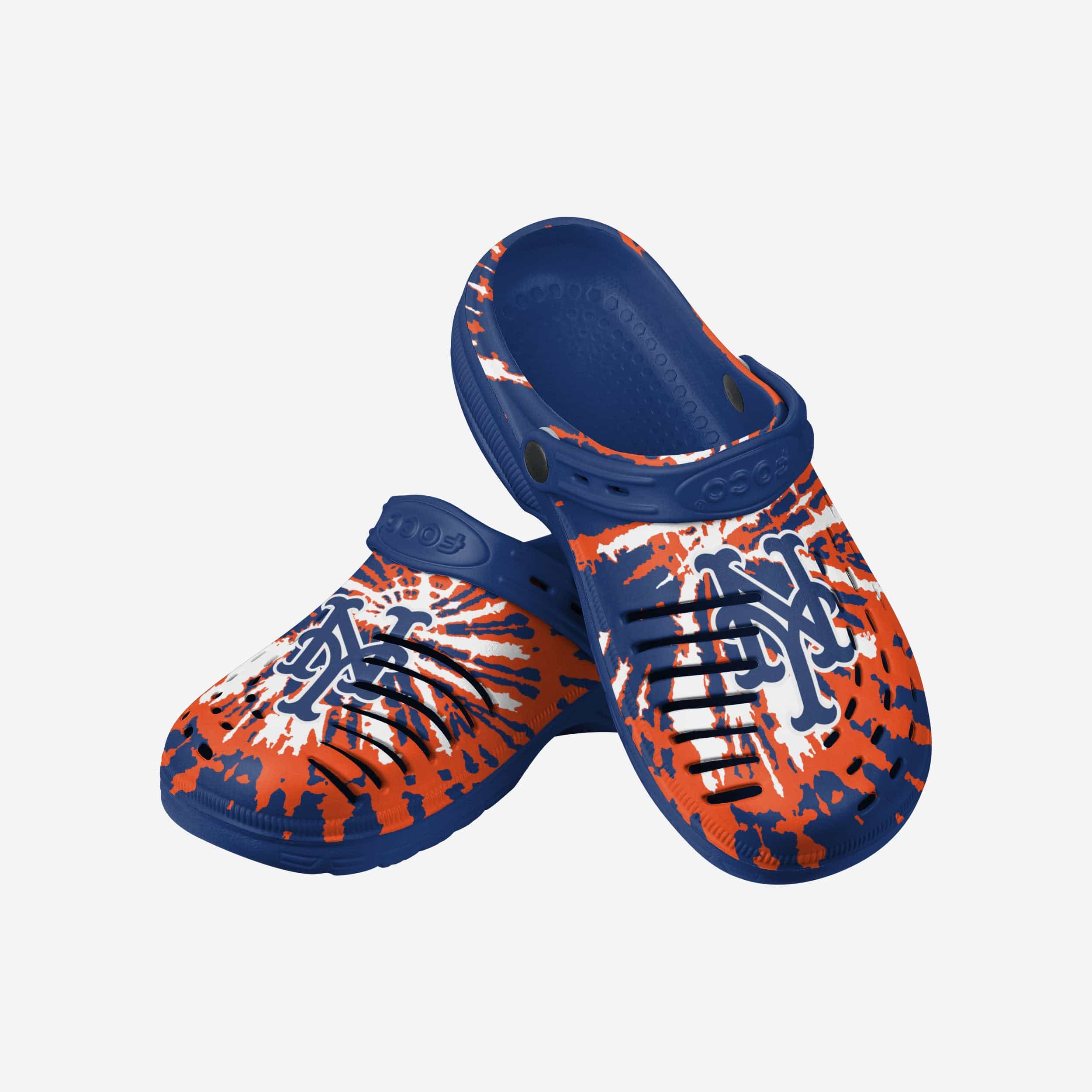 New York Mets Tie-Dye Clog With Strap 3 New York Mets Tie-Dye Clog With Strap