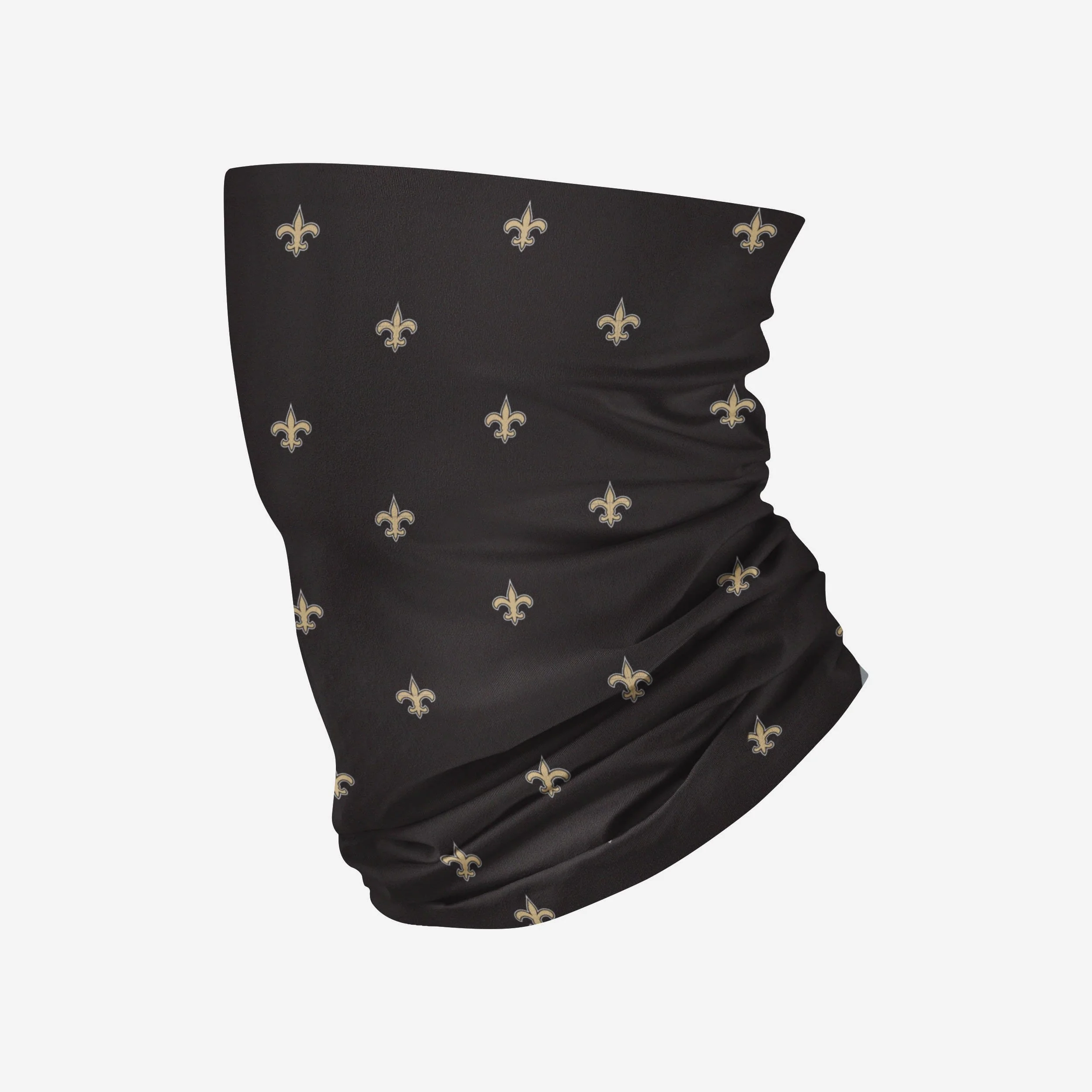 New Orleans Saints Mini Print Logo Gaiter Scarf 1 New Orleans Saints Mini Print Logo Gaiter Scarf