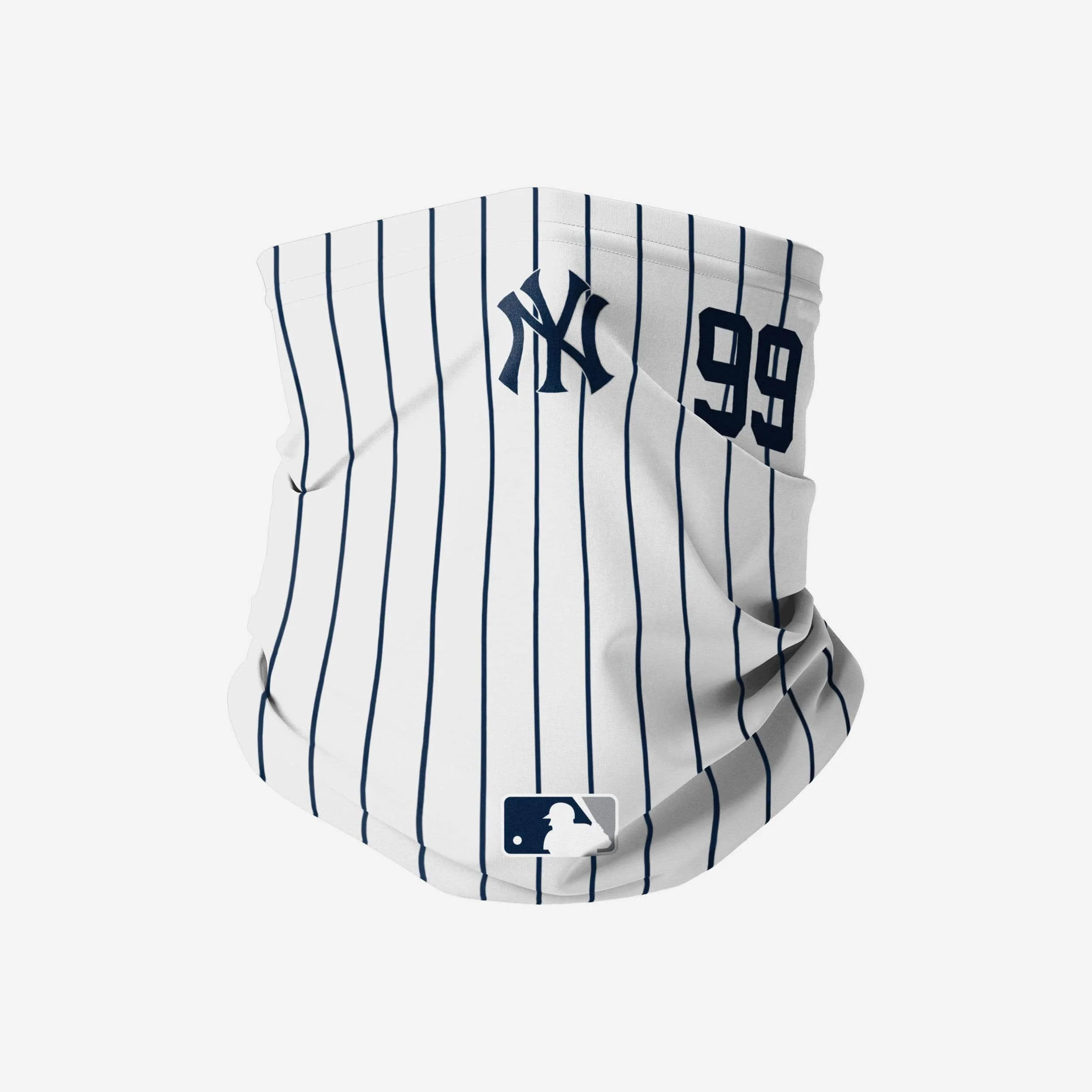 Aaron Judge New York Yankees On-Field Gameday Pinstripe Stitched Gaiter Scarf