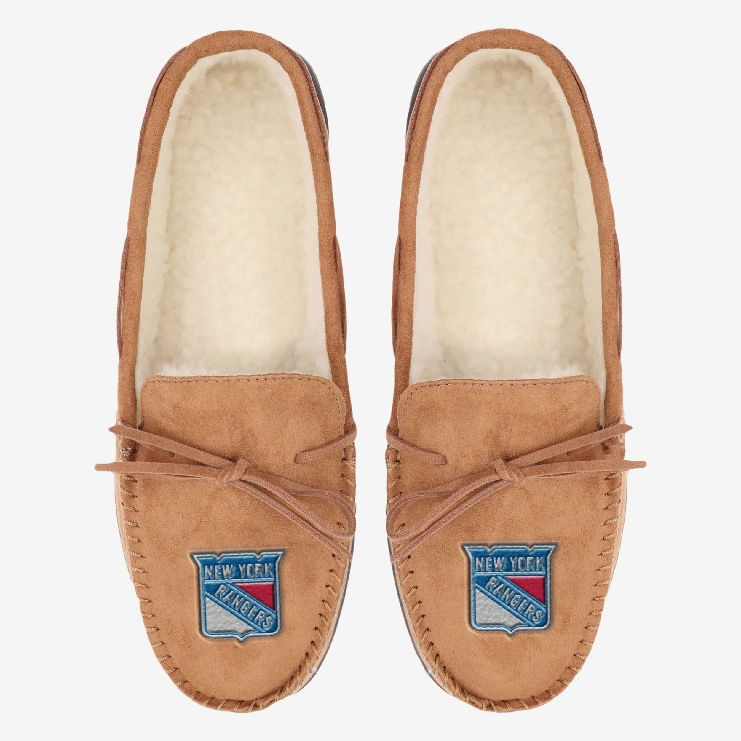 New York Rangers Moccasin Slipper 2 New York Rangers Moccasin Slipper