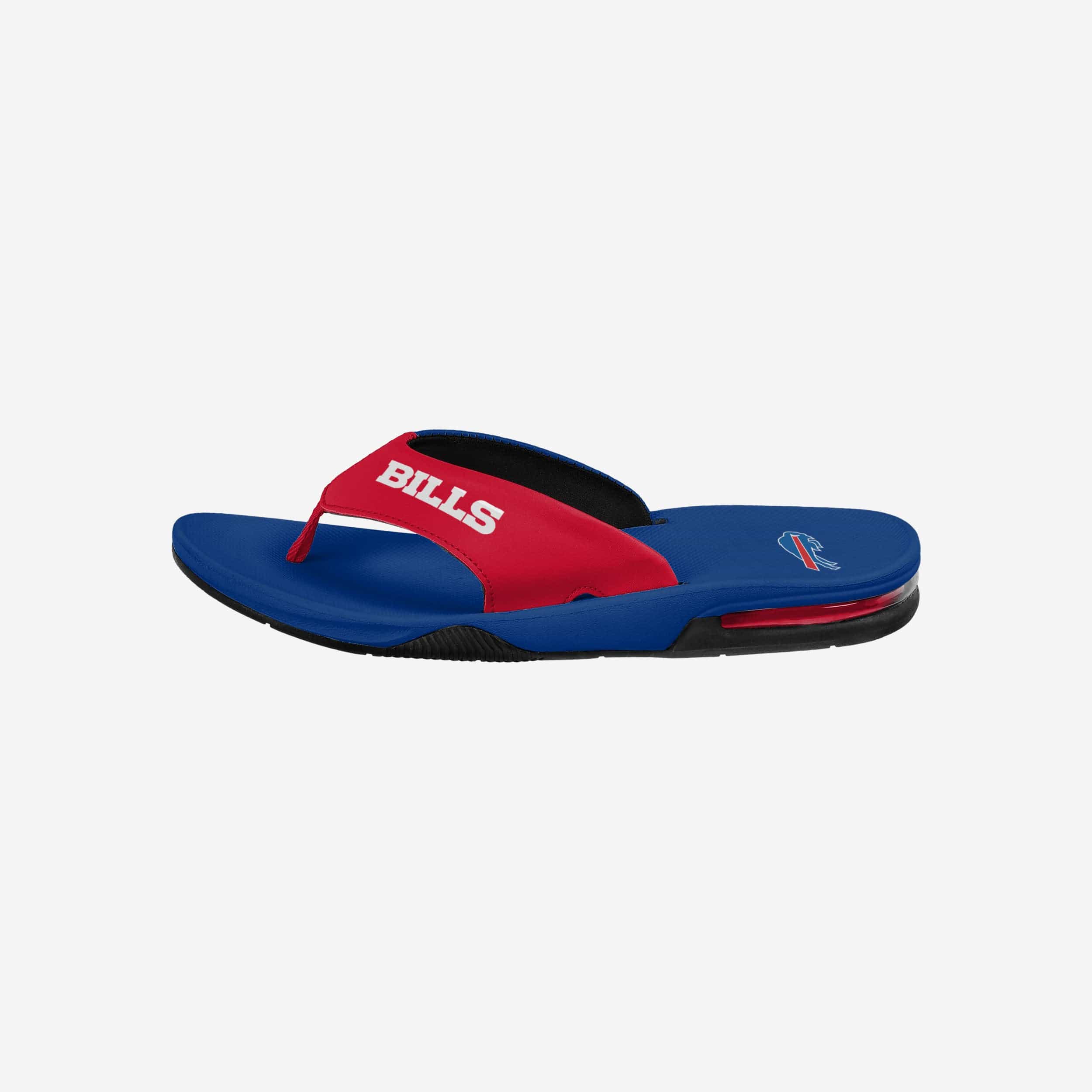 Buffalo Bills Team Color Contour Flip Flop 5 Buffalo Bills Team Color Contour Flip Flop