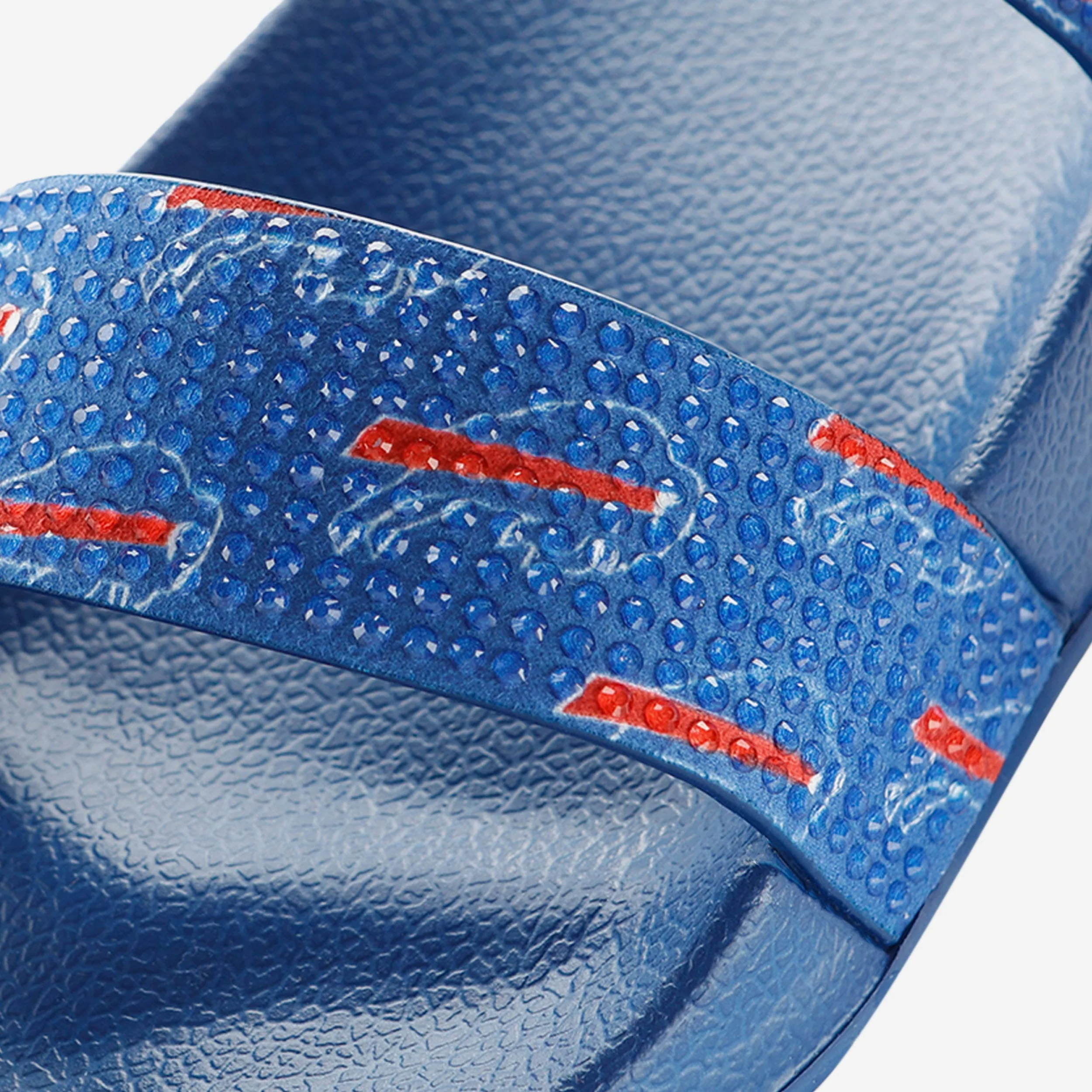 Buffalo Bills Womens Double Strap Shimmer Sandal 4 Buffalo Bills Womens Double Strap Shimmer Sandal